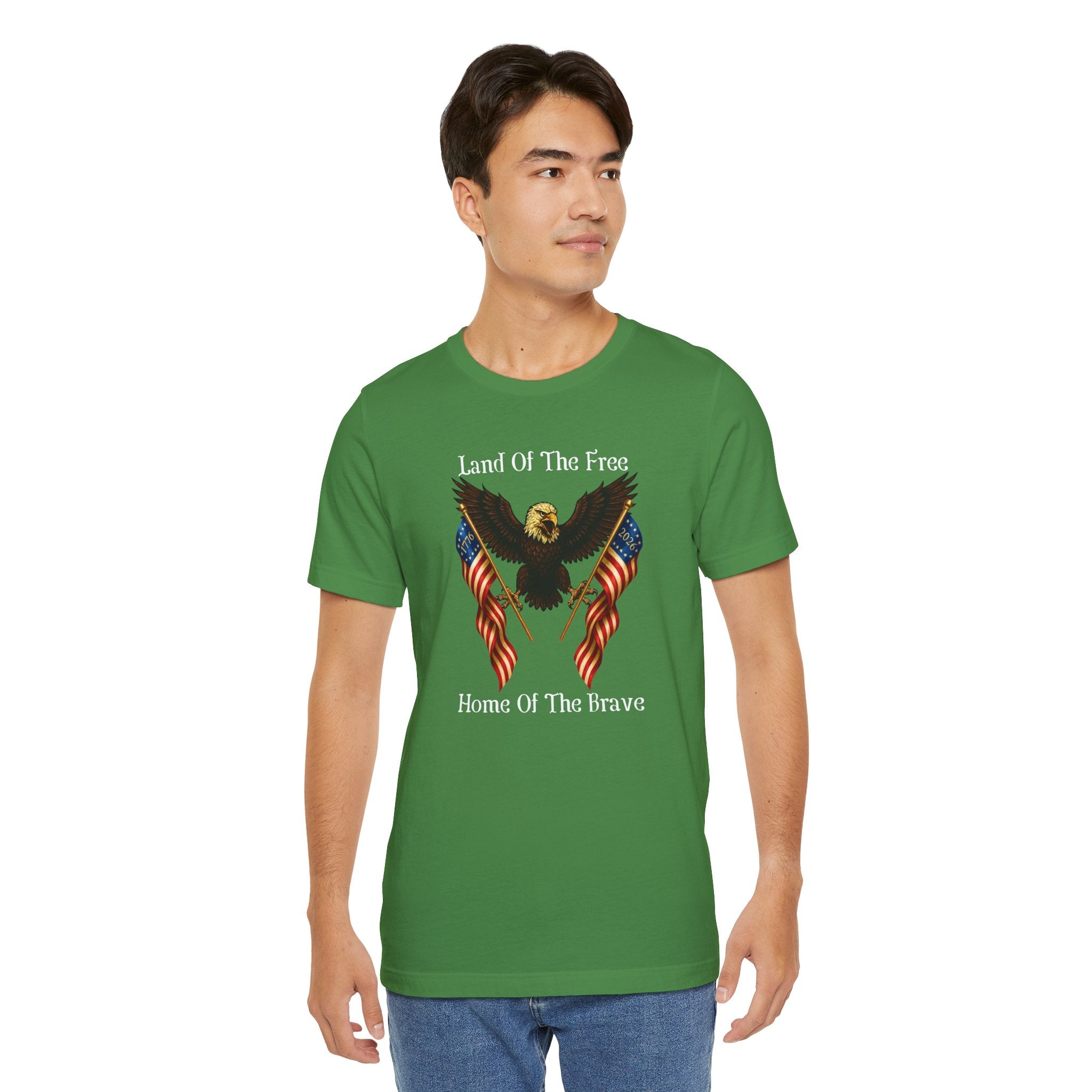 "Land of the Free, Home of the Brave" T‑Shirt