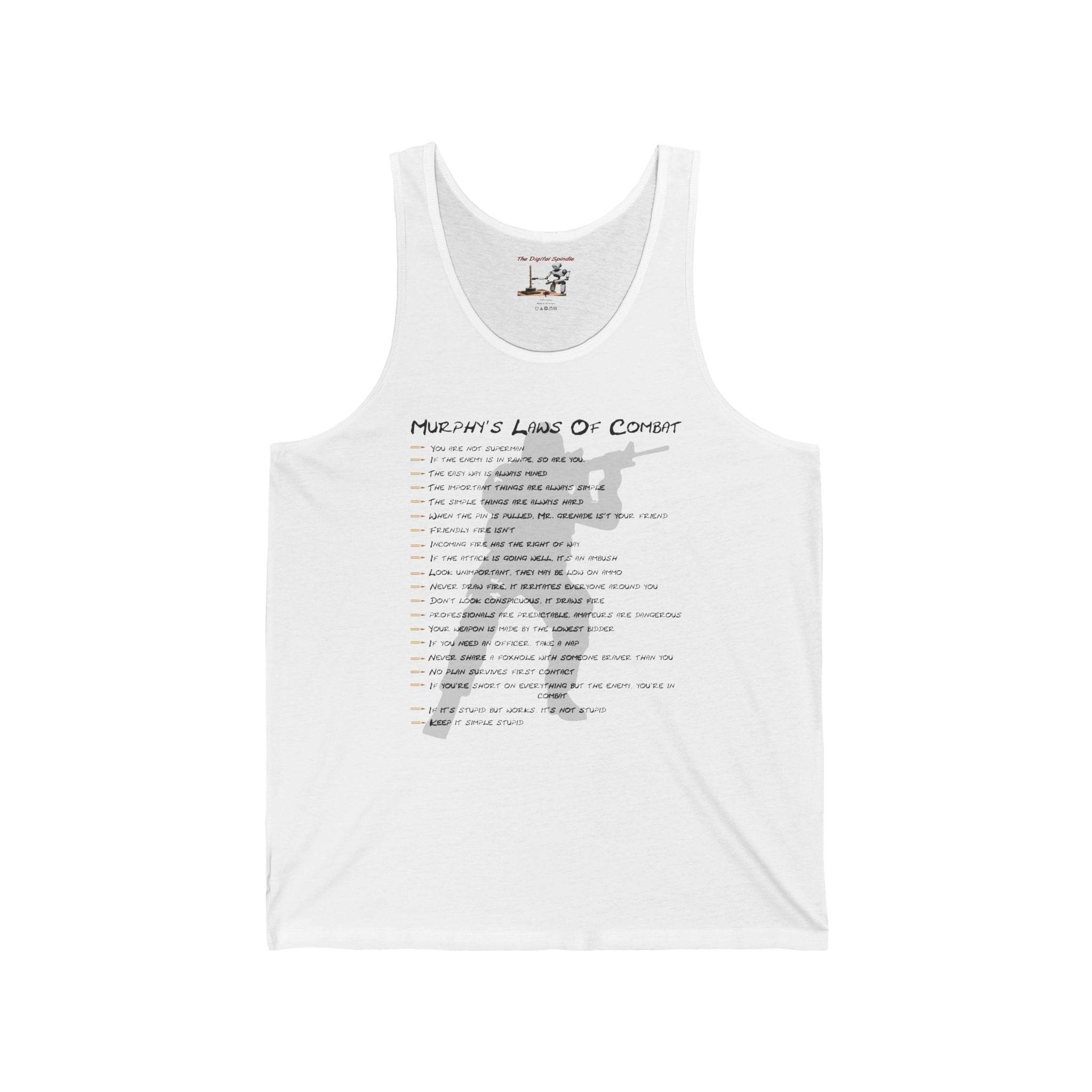 Murphy's Laws Of Combat Tank Top