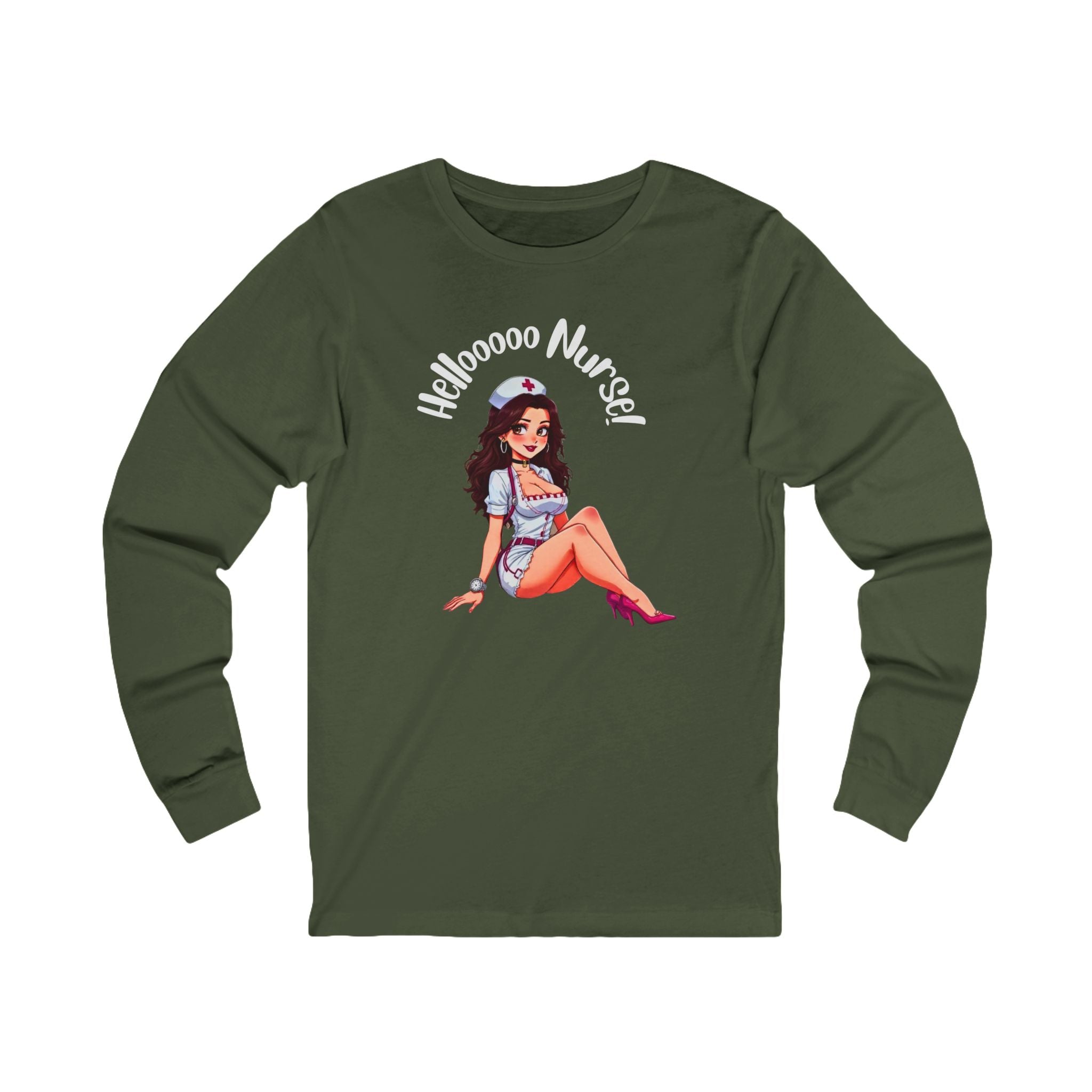 "Helloooo Nurse!" Retro Pin-Up Shirt