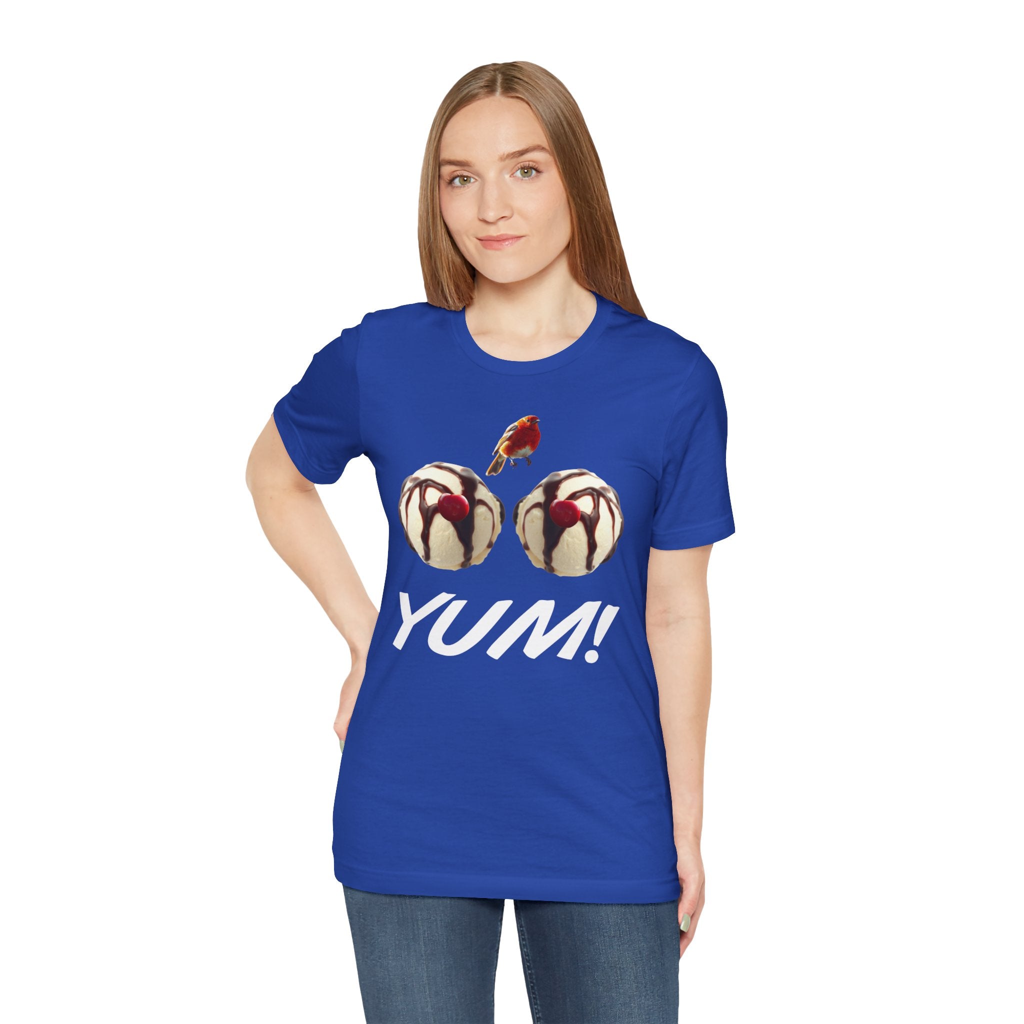 Yum! Ice Cream Scoop Graphic Tee