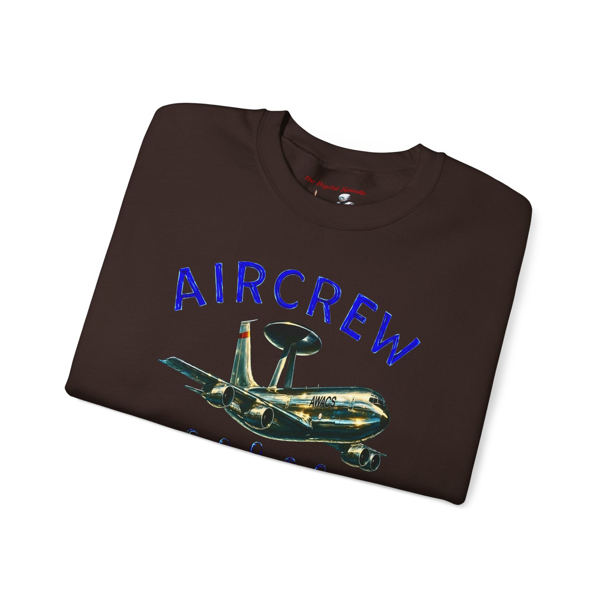 Aircrew Military Plane Graphic Sweatshirt