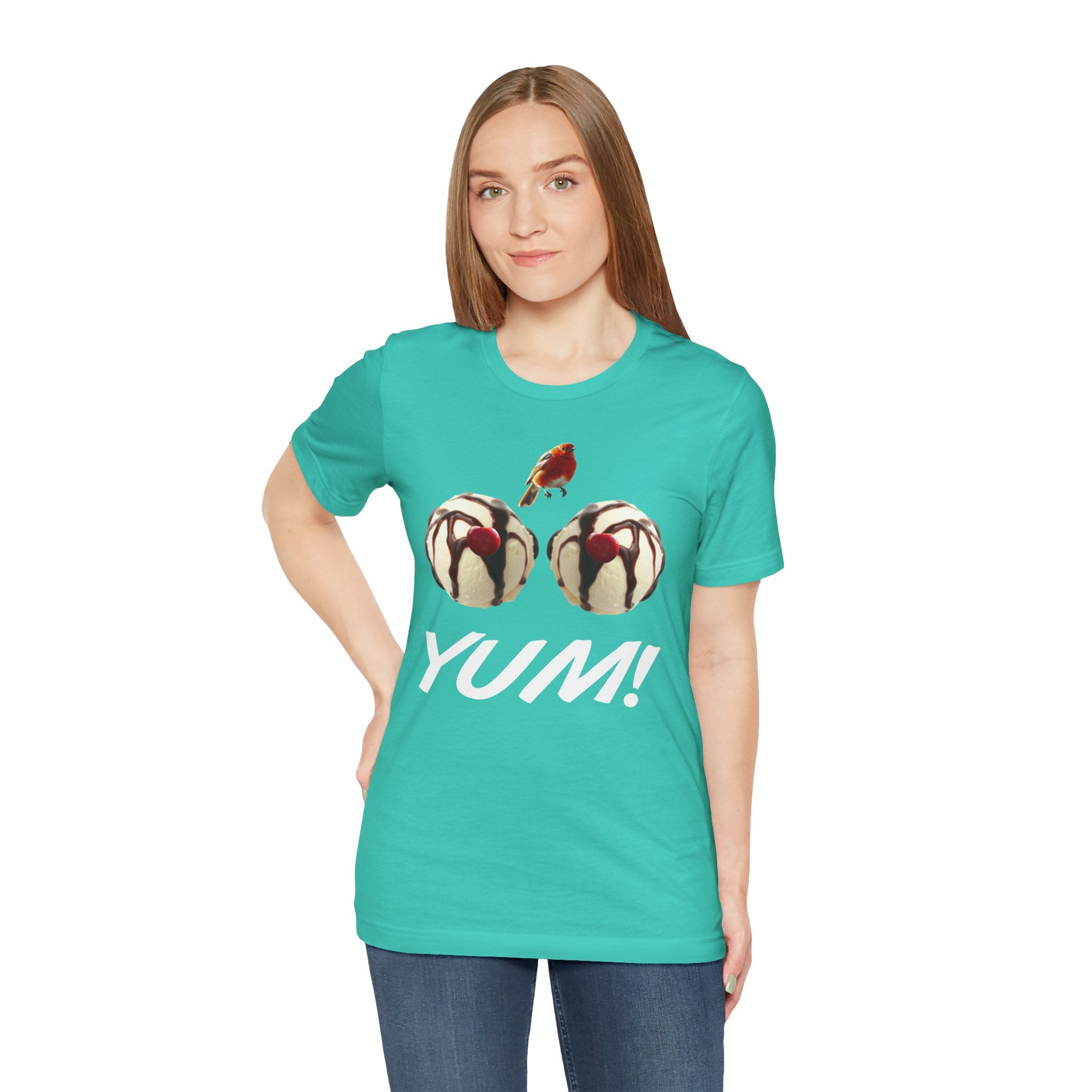 Yum! Ice Cream Scoop Graphic Tee