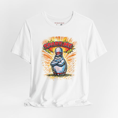 "Spare Me" Bowling Pin Tee