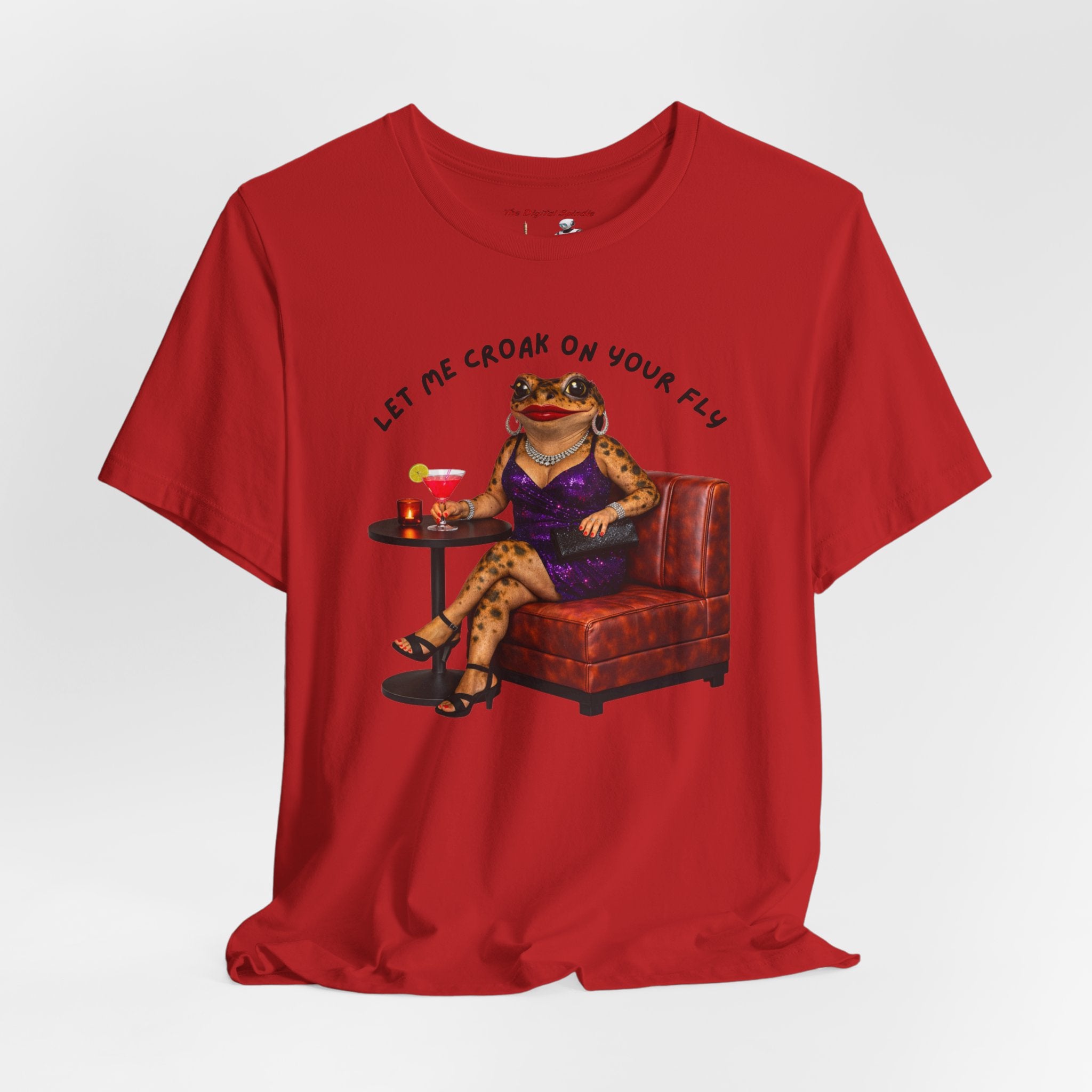 "Let Me Croak On Your Fly" Vintage Cocktail Graphic Tee