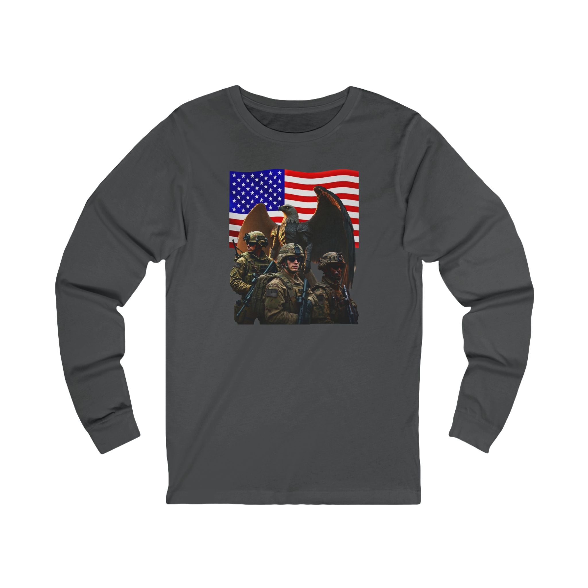 Eagle On Watch Long Sleeve Tee