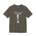 Military Tribute T-Shirt — "The Fight Never Ends, Stronger Together" Graphic Tee