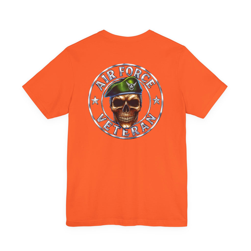 Air Force Veteran Skull T-Shirt