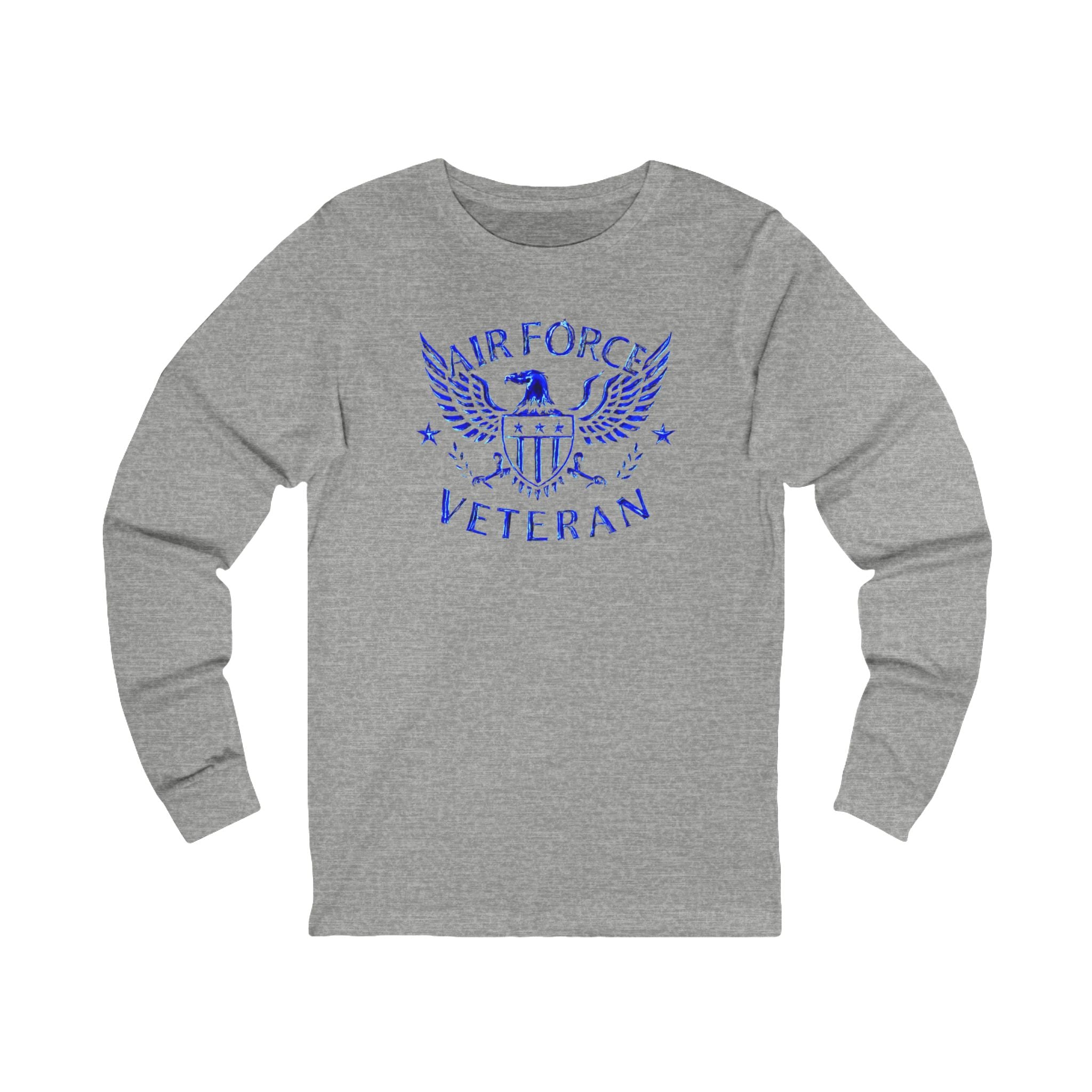 Air Force Veteran Long Sleeve Tee – Patriotic Military Shirt