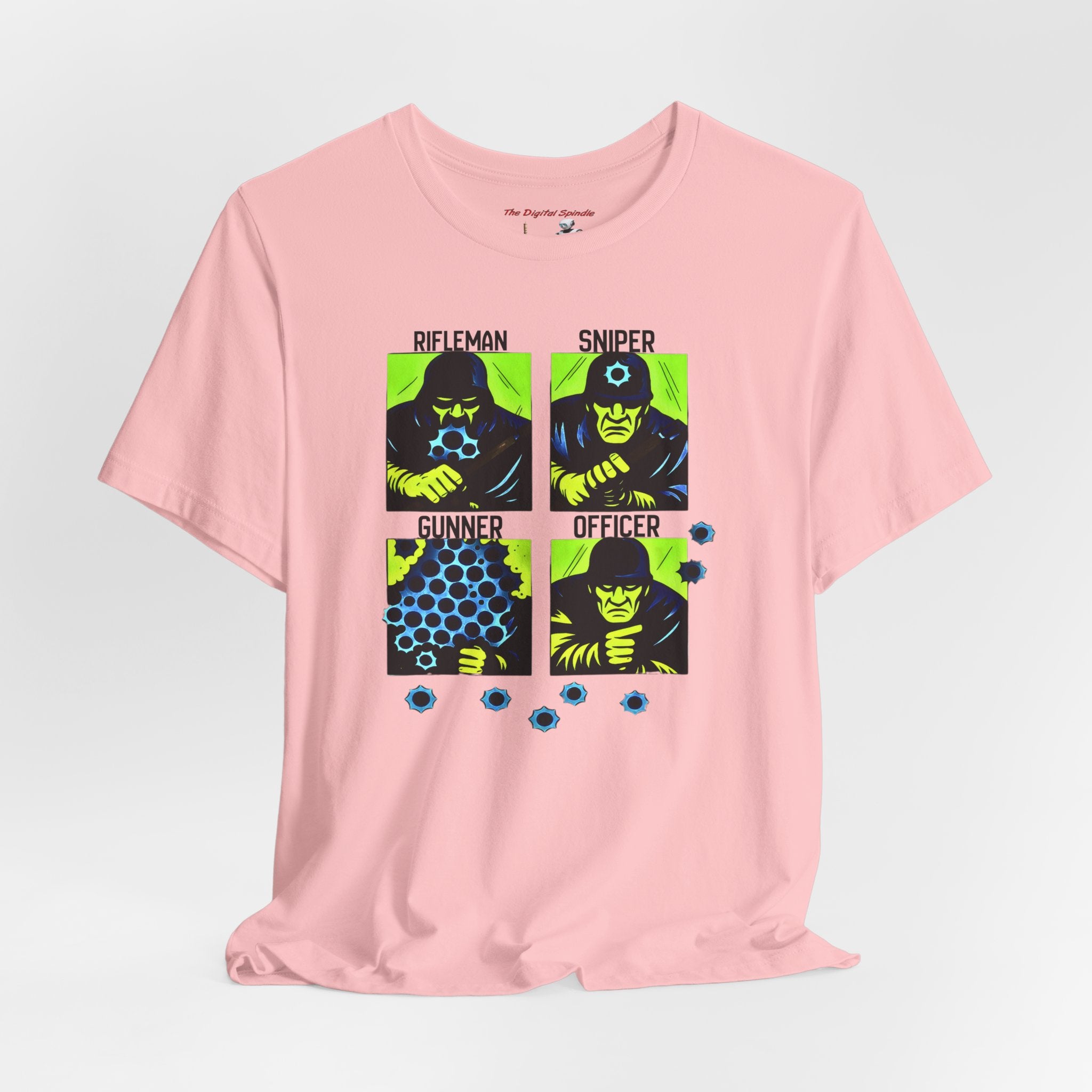 Shooting Range Graphic Tee — Rifleman Sniper Gunner Officer Design