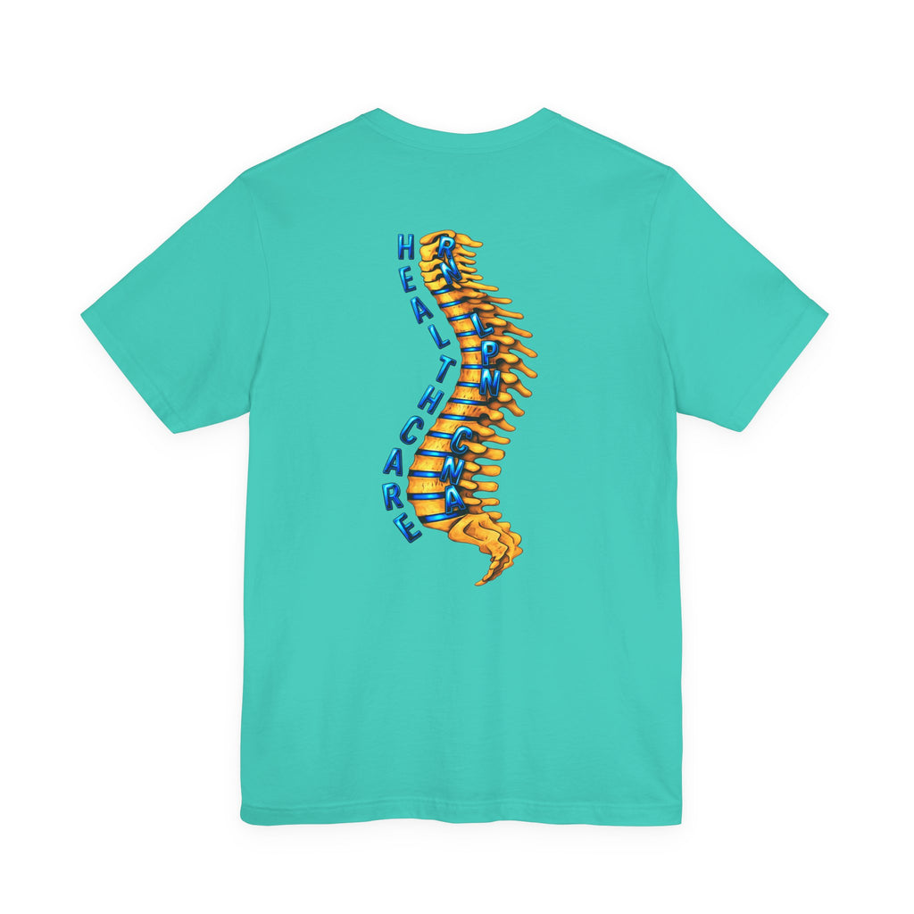 Backbone Of Healthcare Unisex Jersey Short Sleeve Tee