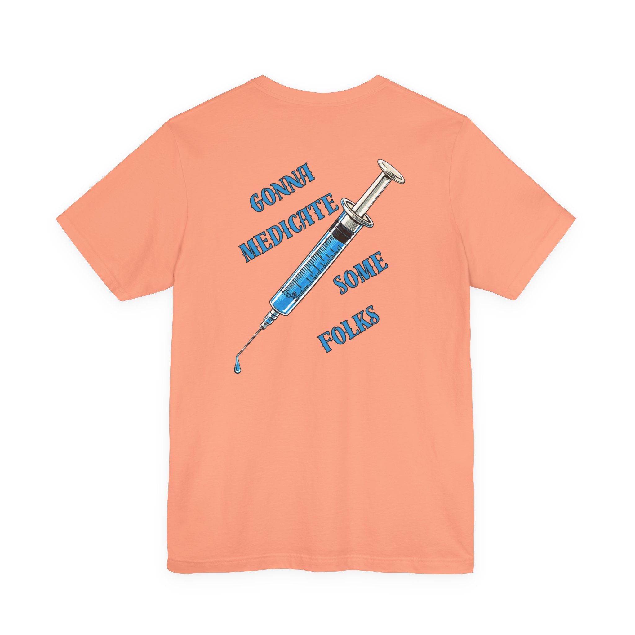 Laughter Is The Best Medicine Tee — Funny Nurse & Medic Caduceus T-Shirt