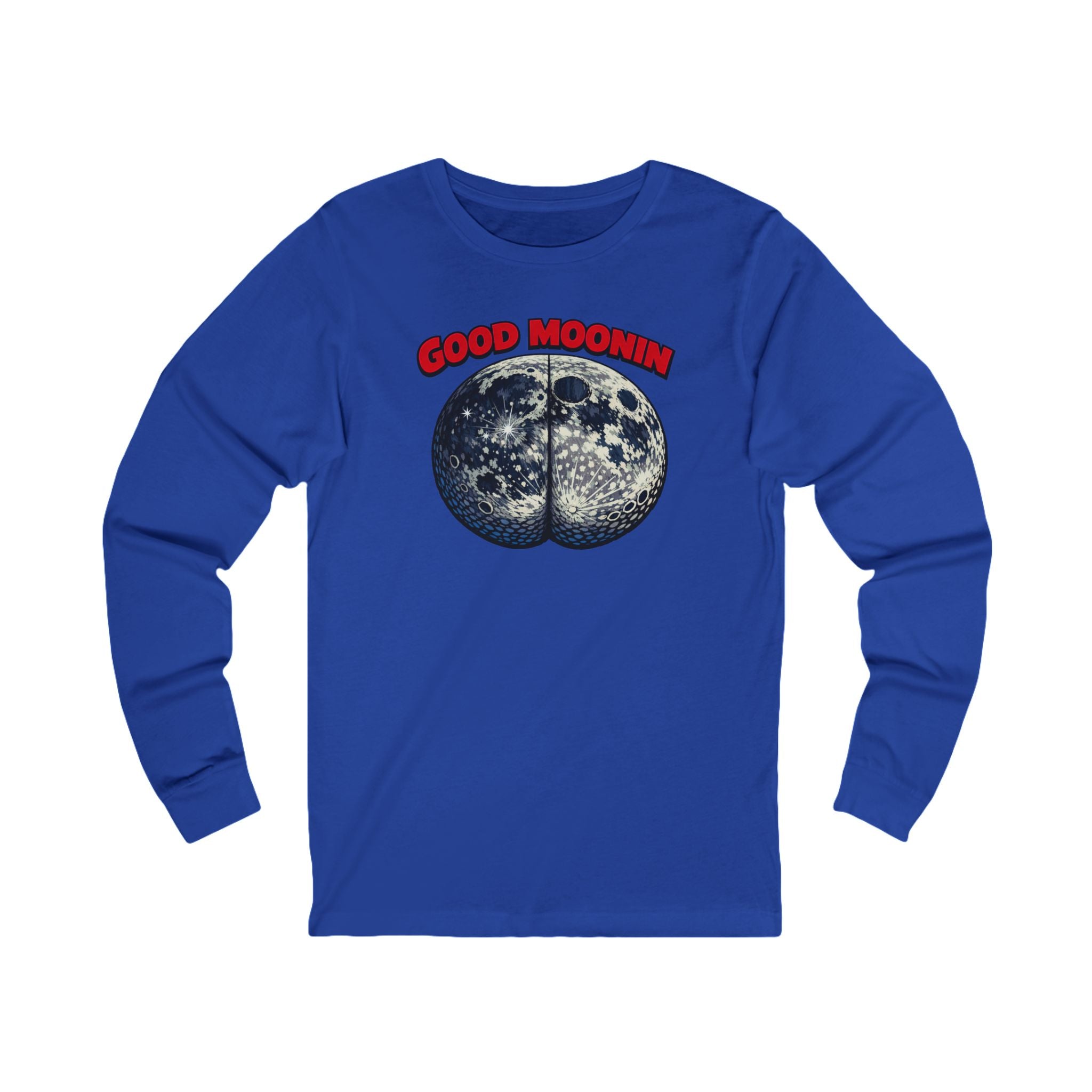 "Good Moonin" Retro Moon Graphic