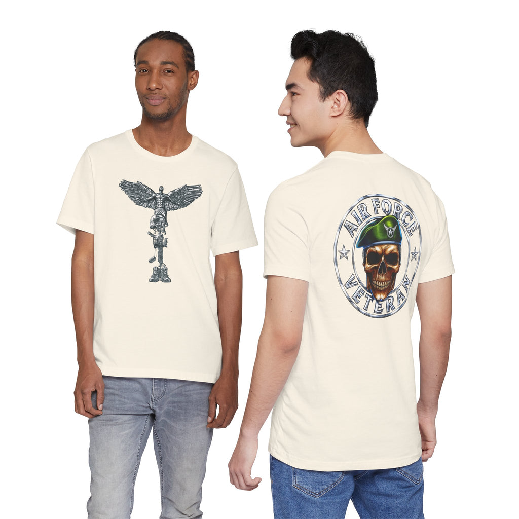 Air Force Veteran Skull T-Shirt