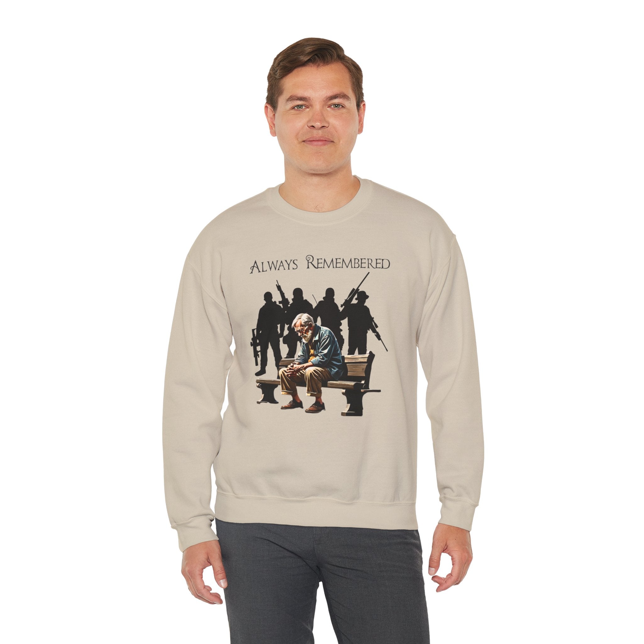 Always Remembered Unisex Heavy Blend™ Crewneck Sweatshirt