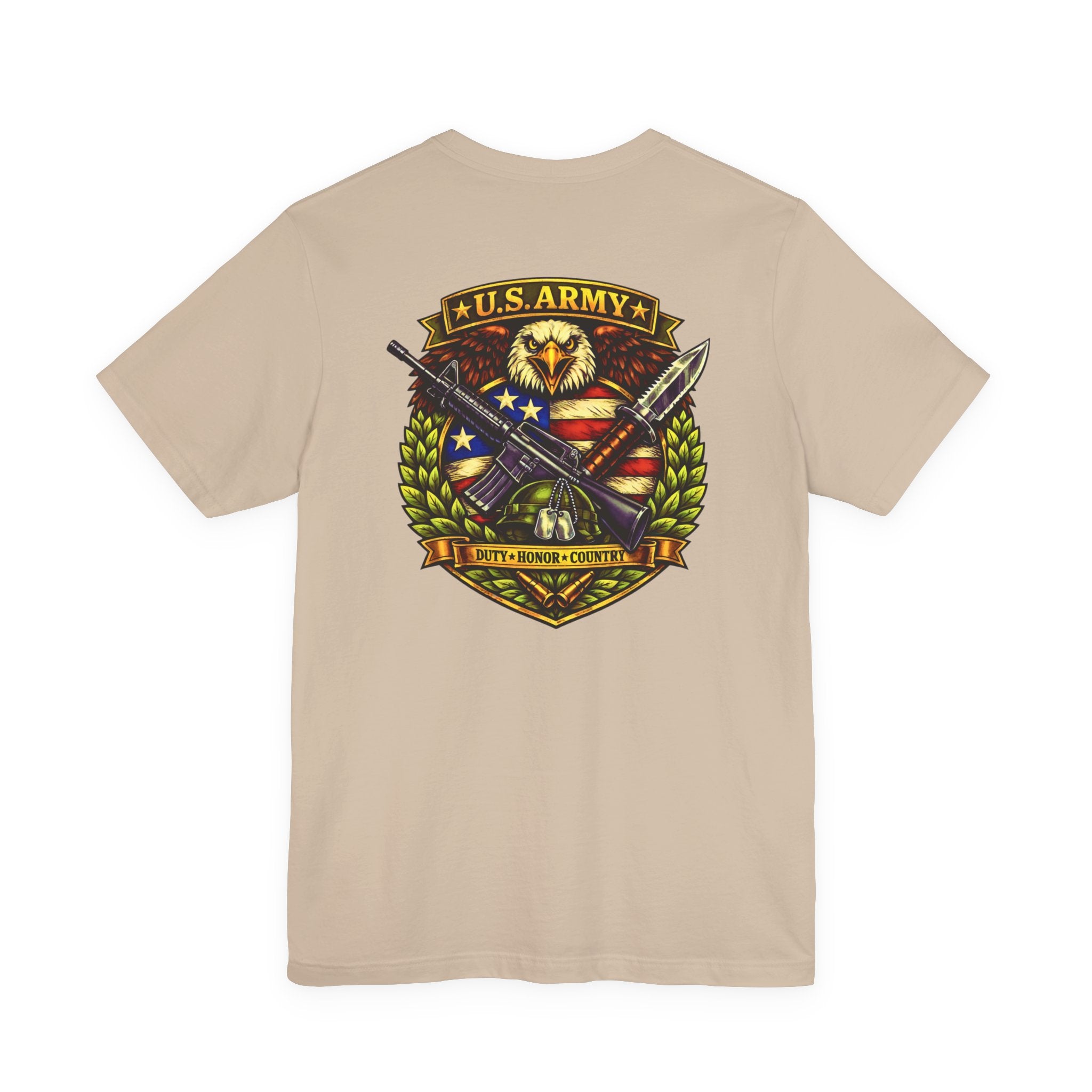 Fallen Soldier Rising Angel T-Shirt — Patriotic Military Veteran Tee