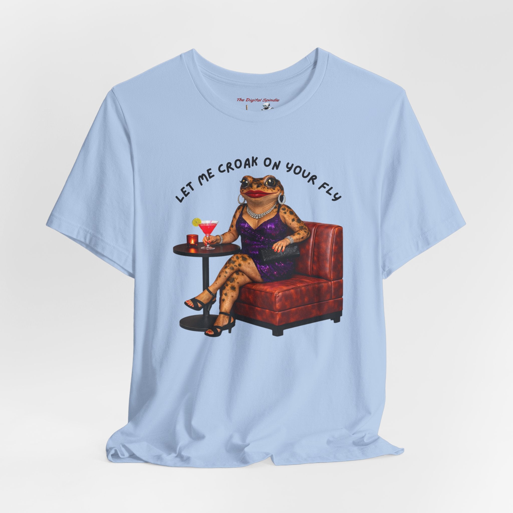"Let Me Croak On Your Fly" Vintage Cocktail Graphic Tee