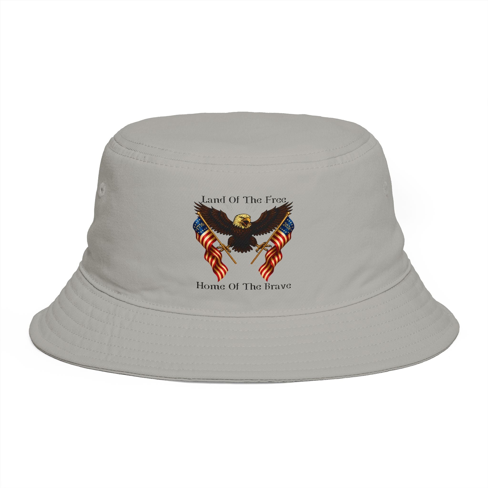 "Land of the Free, Home of the Brave" Bucket Hat