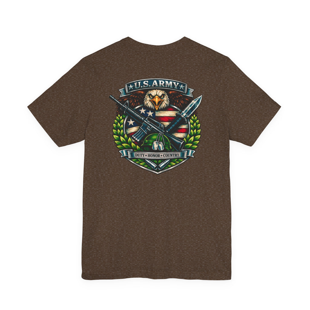 Fallen Soldier Rising Angel T-Shirt — Patriotic Military Veteran Tee