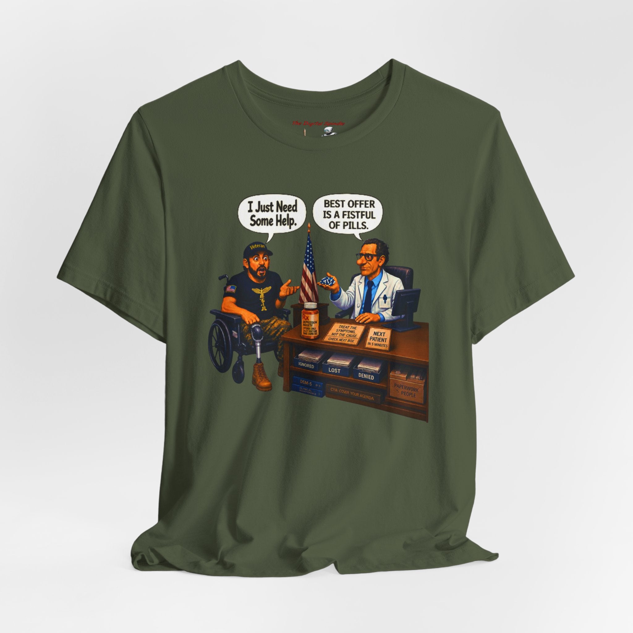 "I Just Need Some Help" Veterans Design