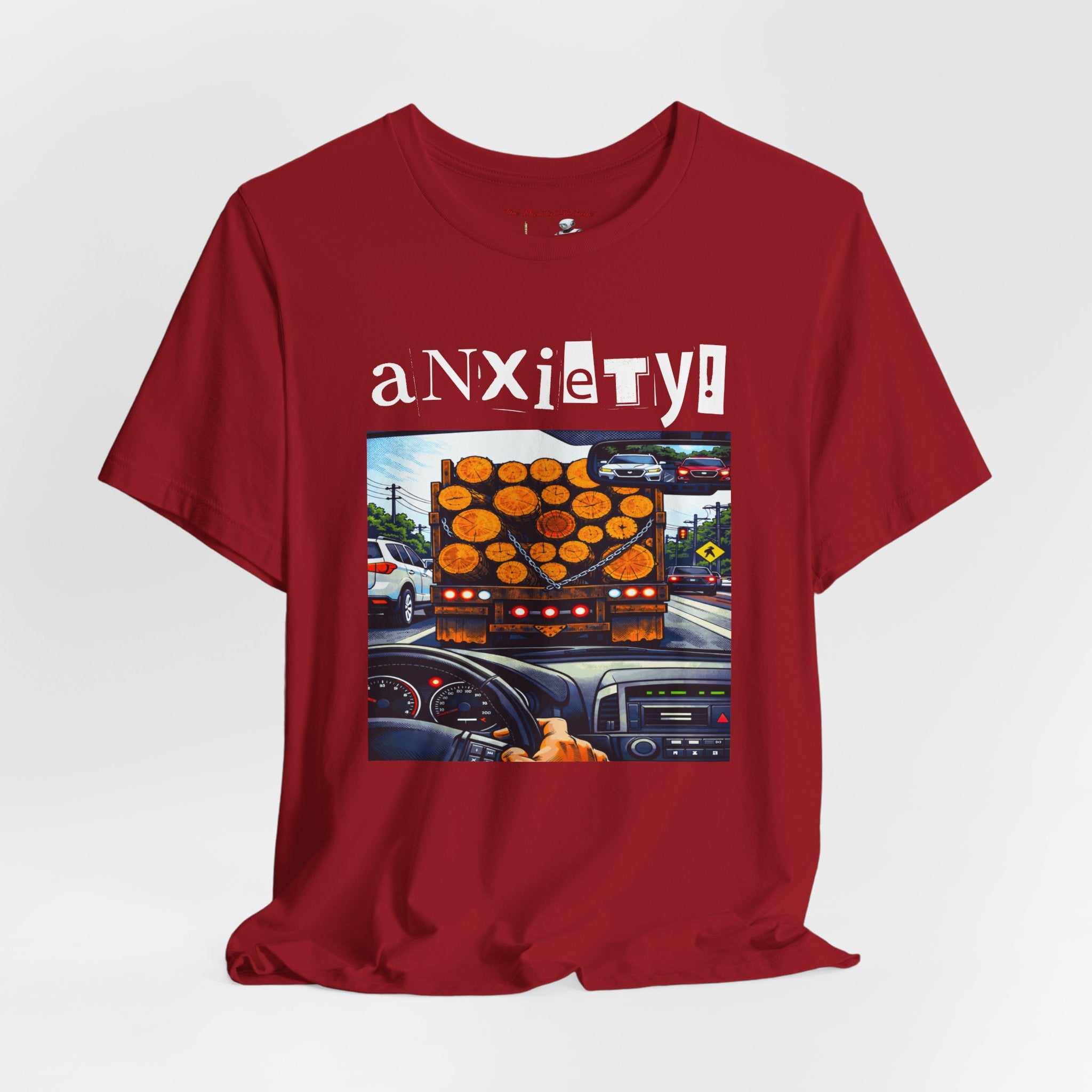 Anxiety GEN X/Millennial Graphic Tee — Humorous Mental Health T-Shirt