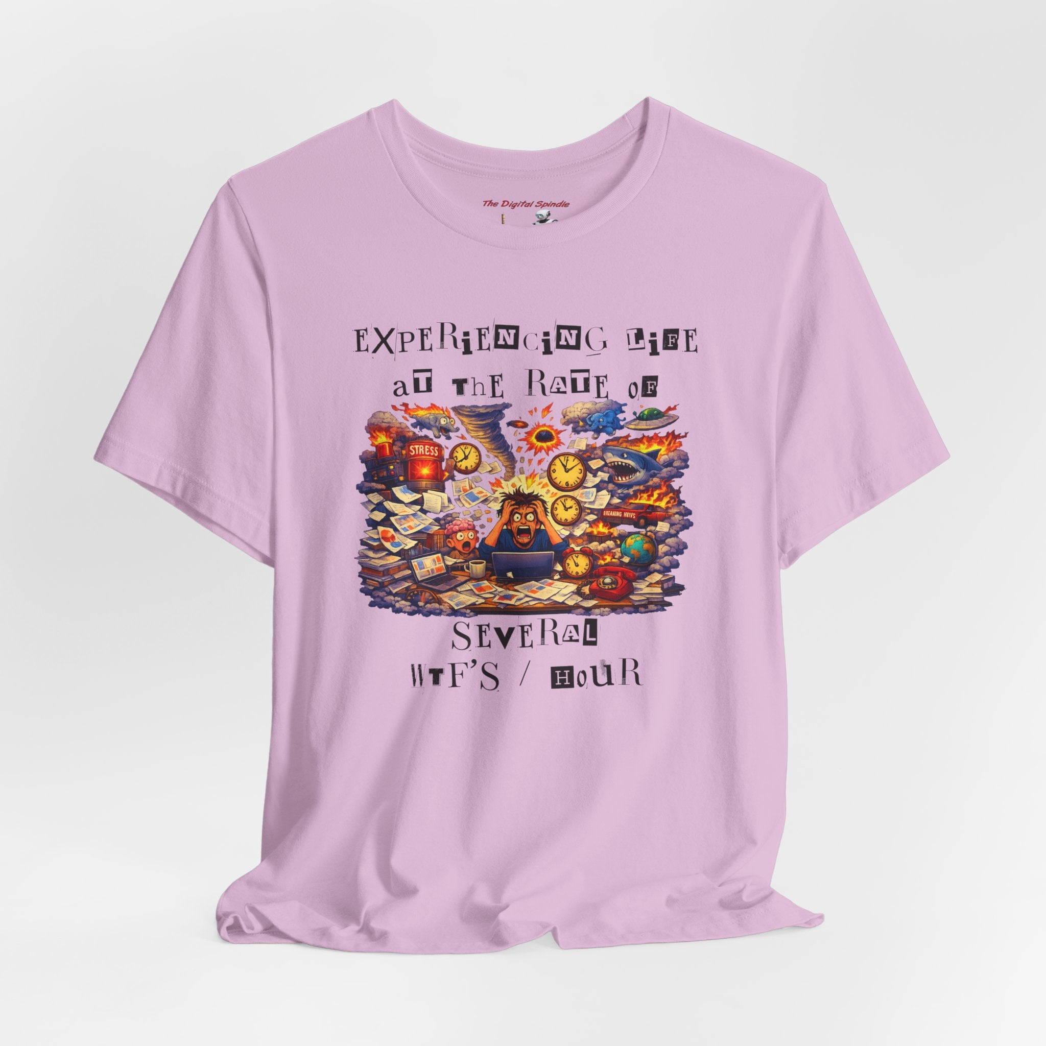 "Experiencing Life At The Rate Of Several Wtf's / Hour" Graphic Tee