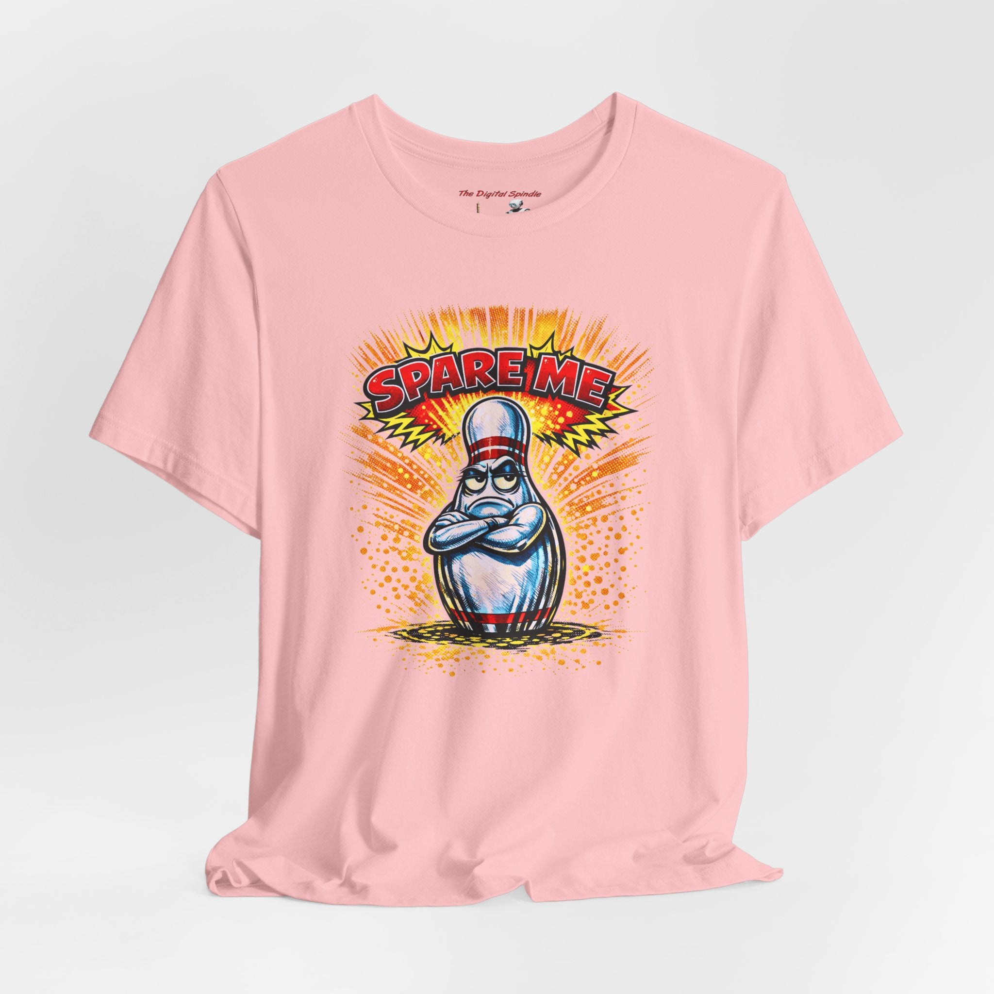"Spare Me" Bowling Pin Tee