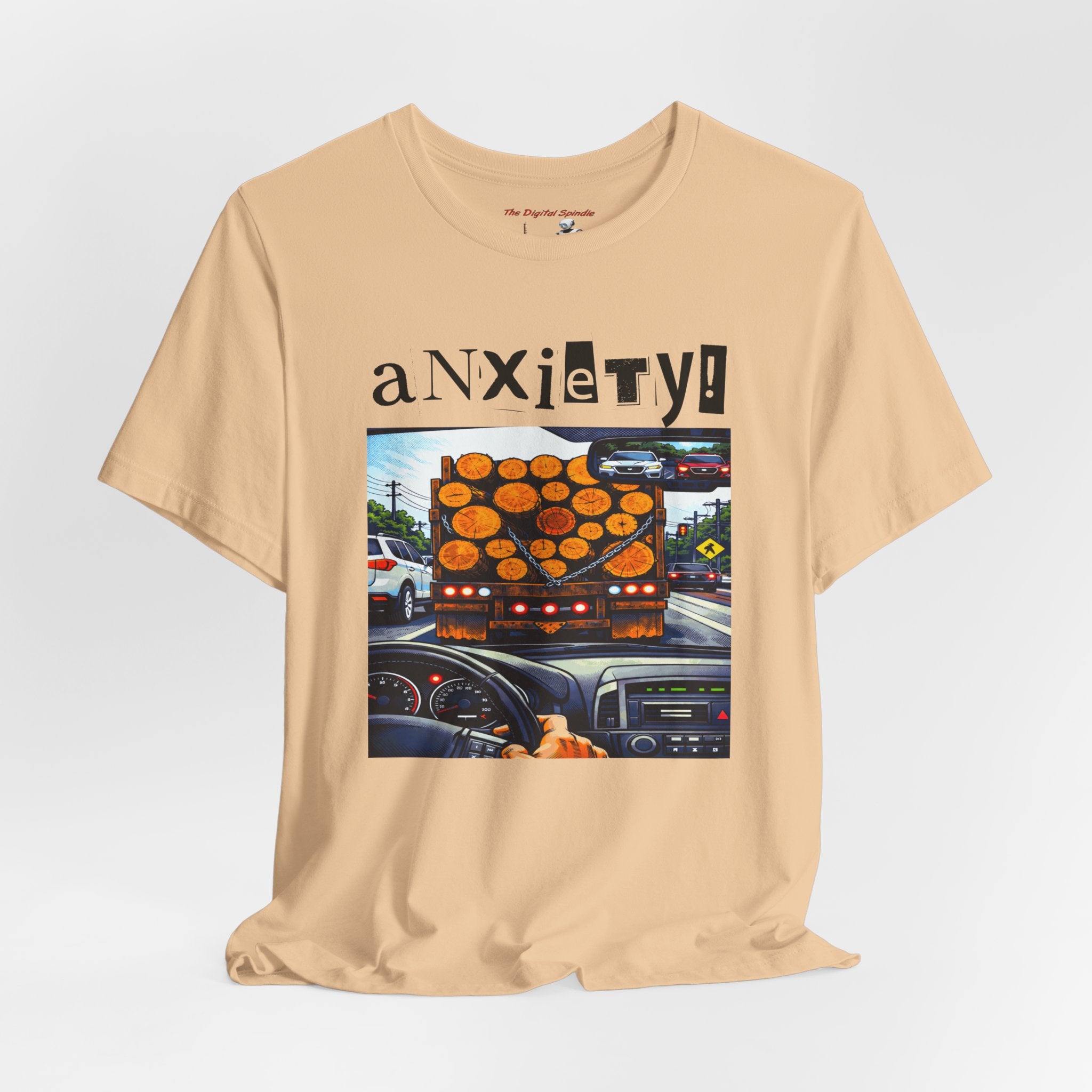 Anxiety Roadview Tee — Graphic Mental Health Awareness T-Shirt