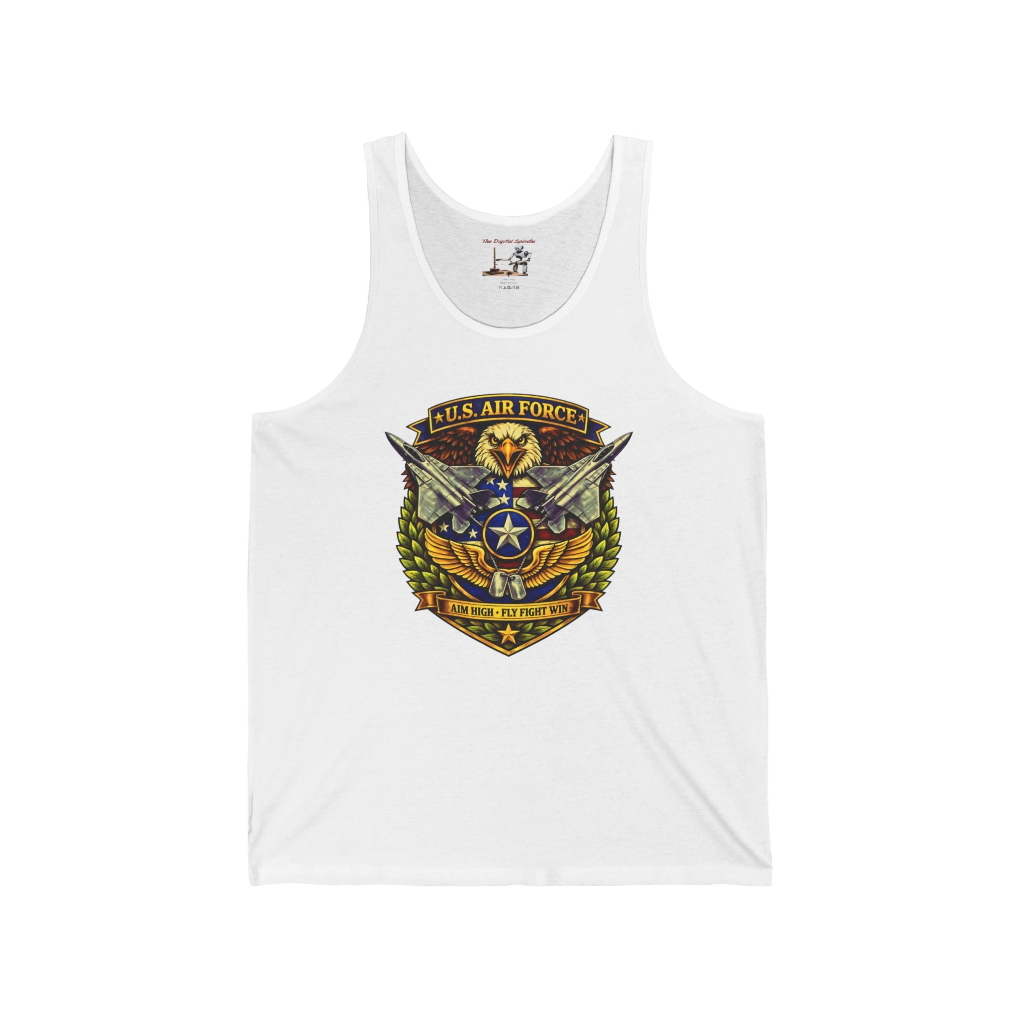 U.S. Air Force Aim High, Fly Fight Win Tank Top
