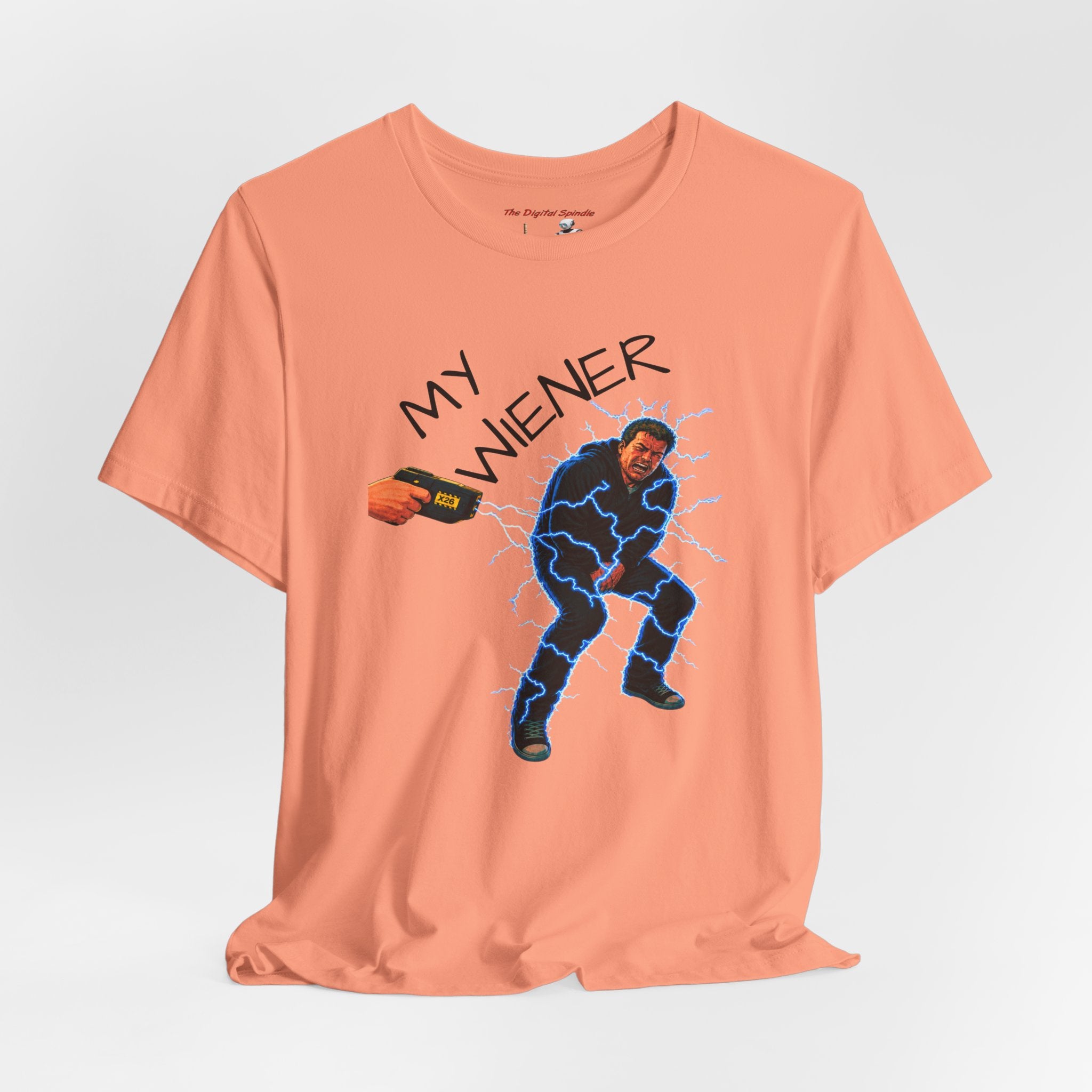 My Wiener T-Shirt — Funny Electric Shock Novelty Tee