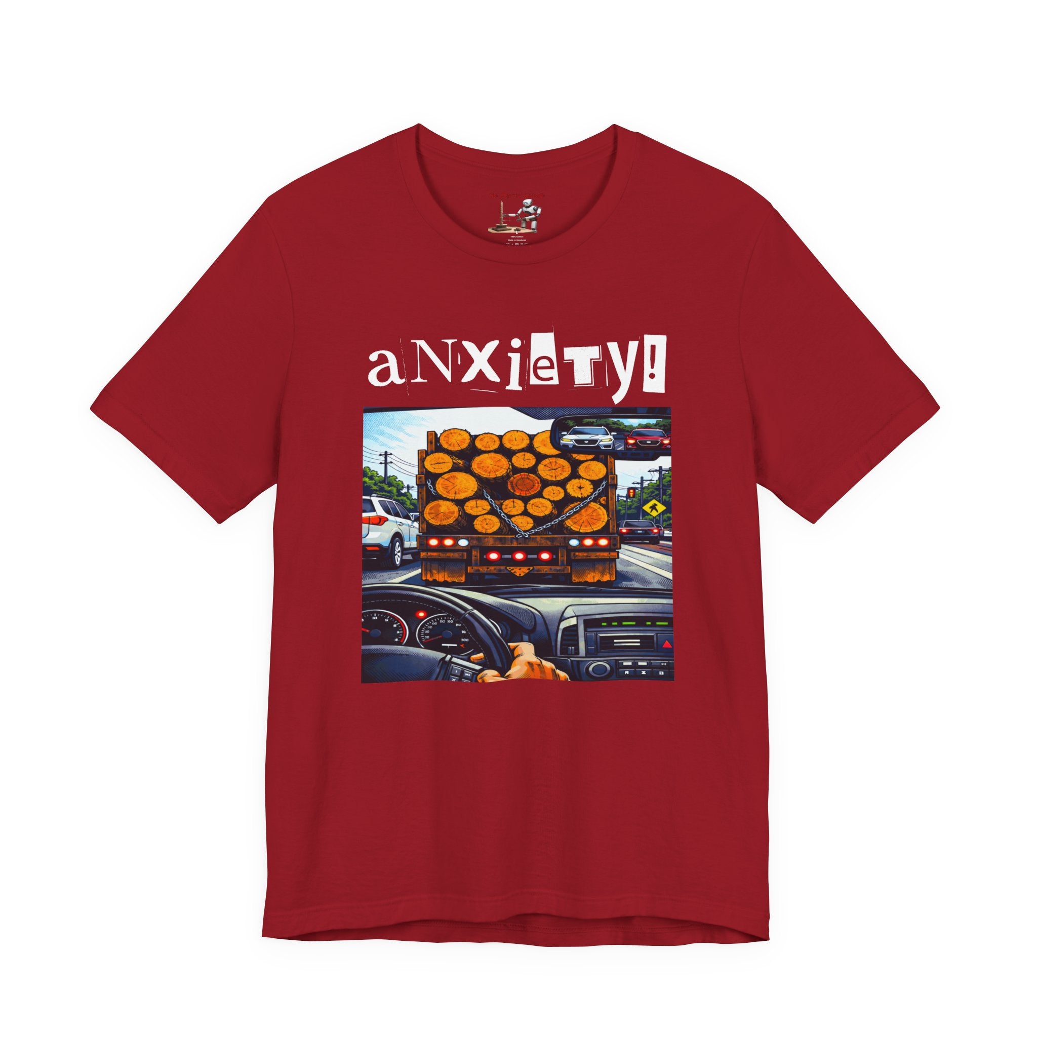 Anxiety GEN X/Millennial Graphic Tee — Humorous Mental Health T-Shirt