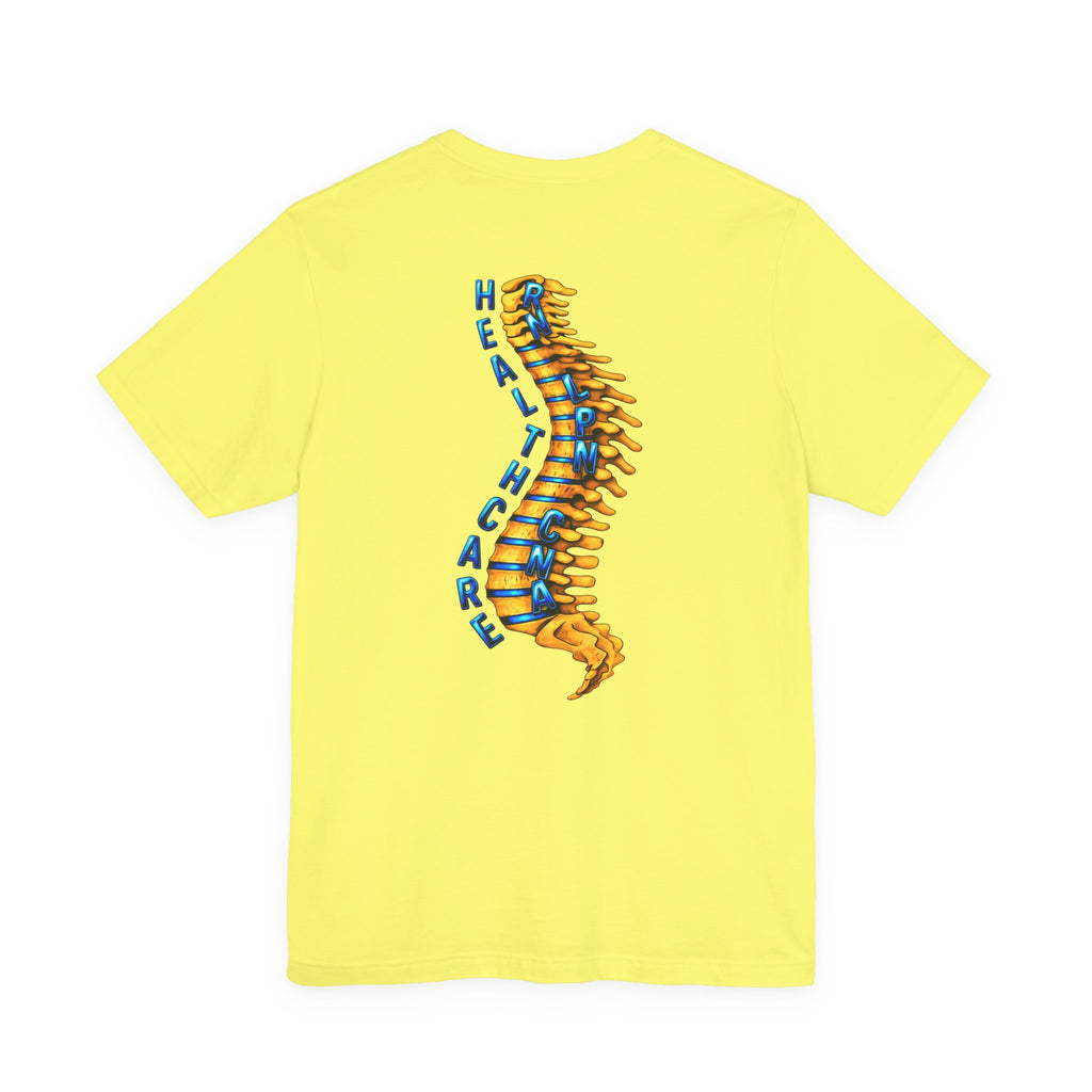 Backbone Of Healthcare Unisex Jersey Short Sleeve Tee