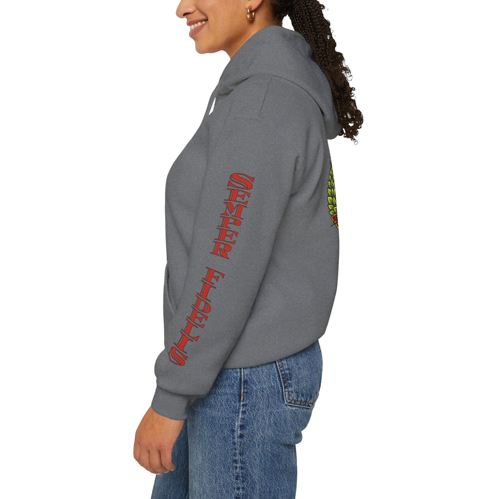 USMC Eagle Globe & Anchor Pullover Hoodie