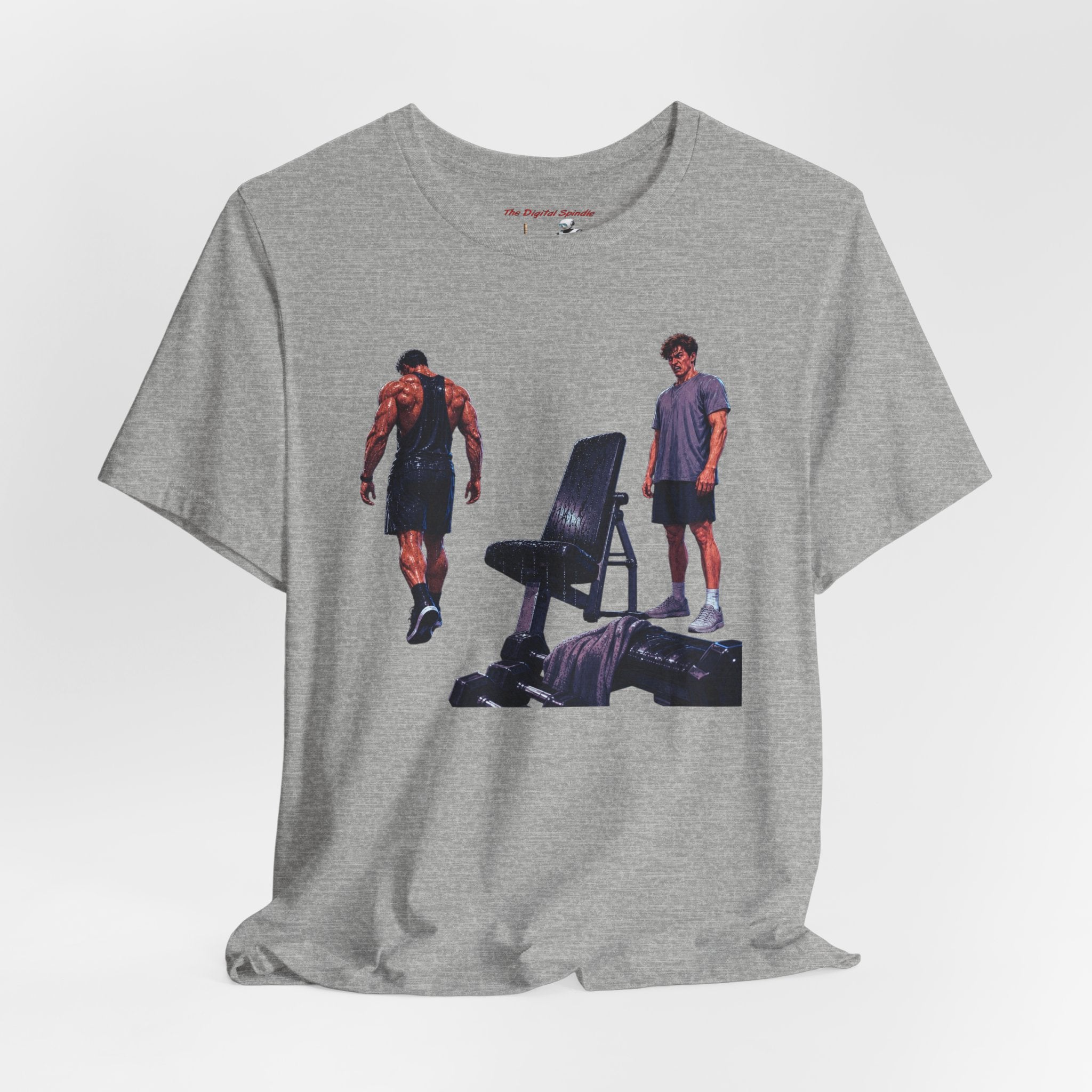Sweaty Workout Bench Photo T‑Shirt