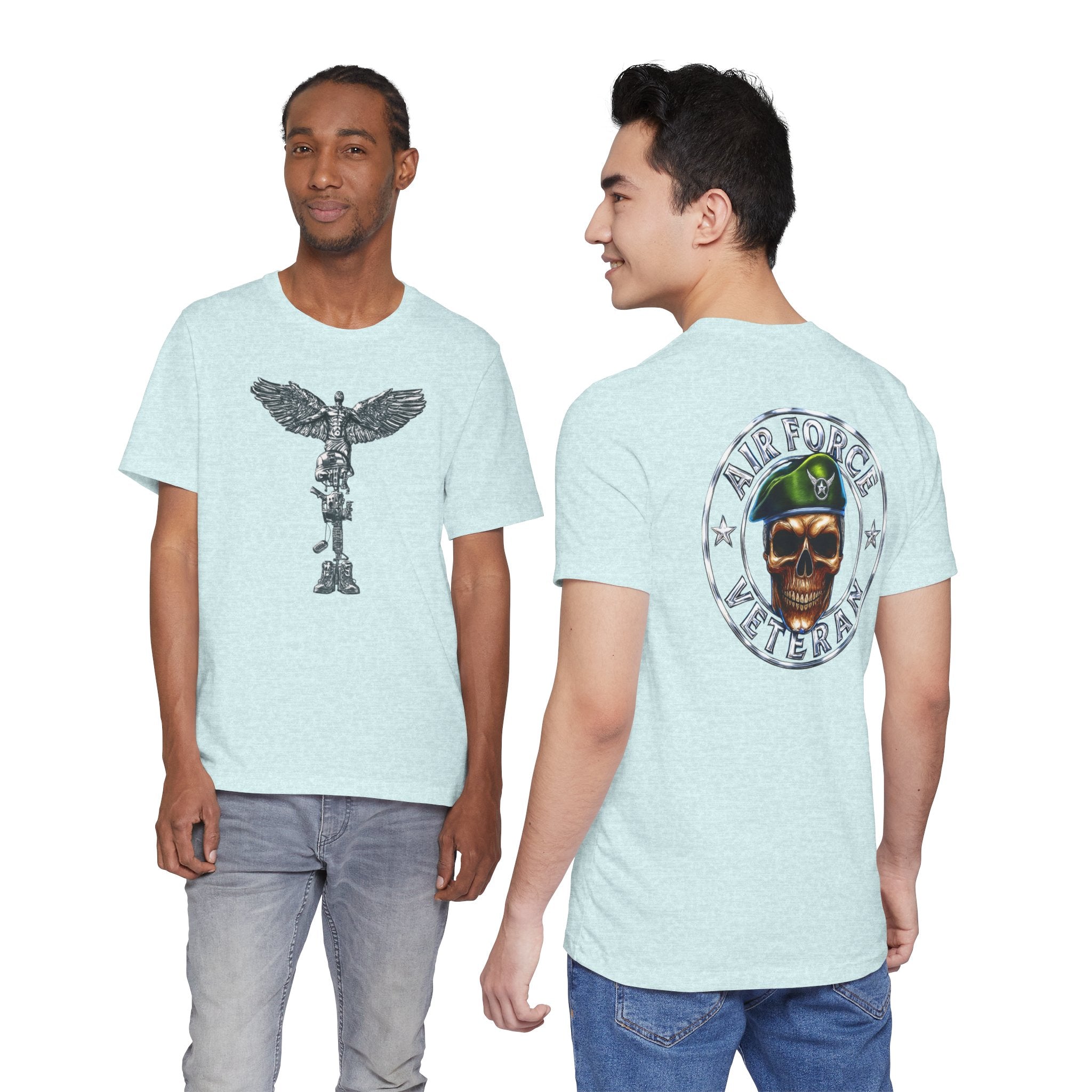 Air Force Veteran Skull T-Shirt