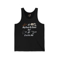 Tank Top — "Sticks & Stones May Break My Bones But Whips & Chains Excite Me"