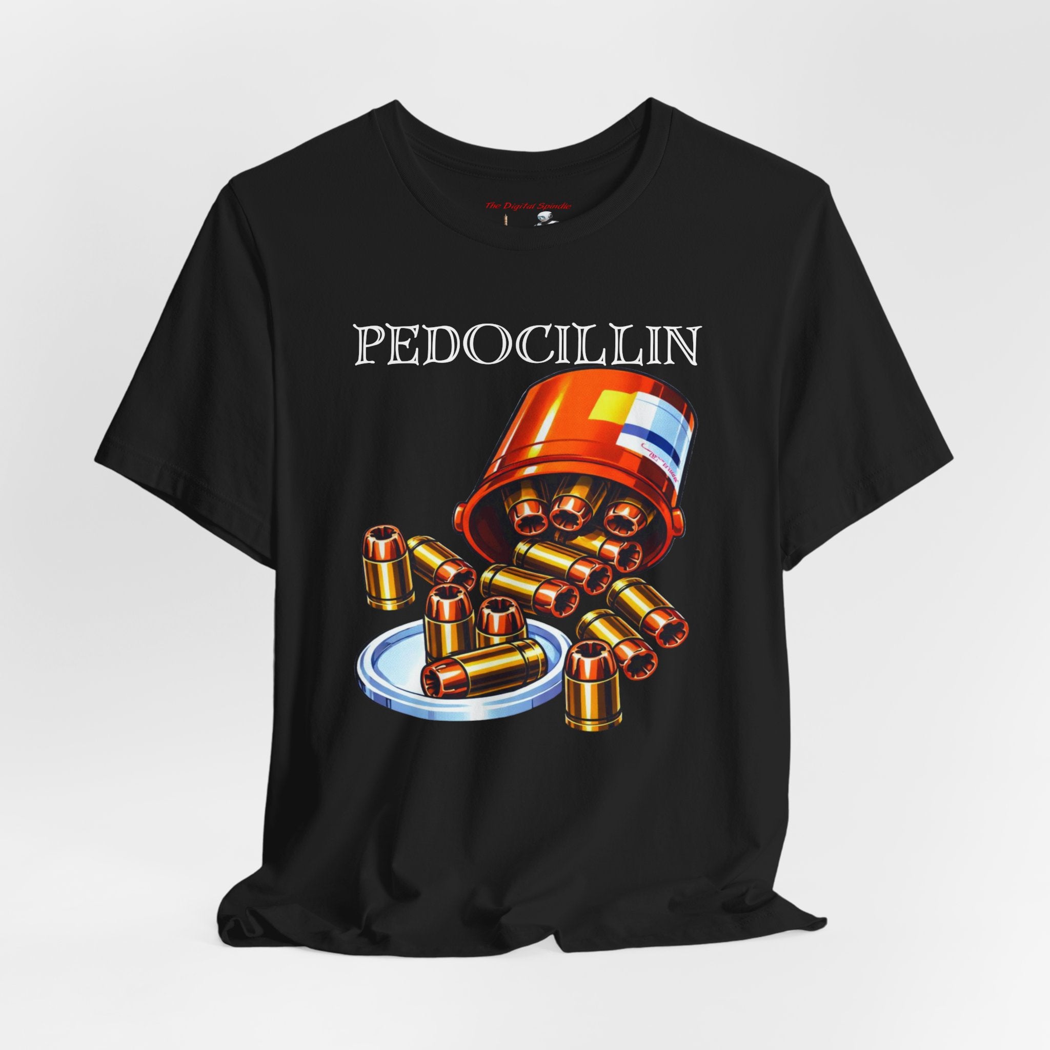 'PEDOCILLIN' Ammo Script Graphic Tee