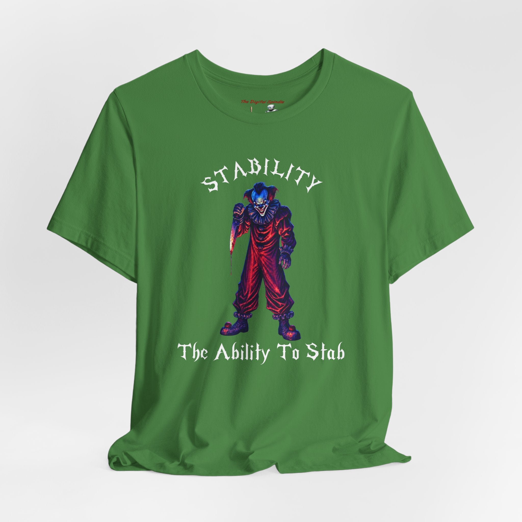 Stability "The Ability to Stab" Dark Fantasy Villain Graphic T-Shirt