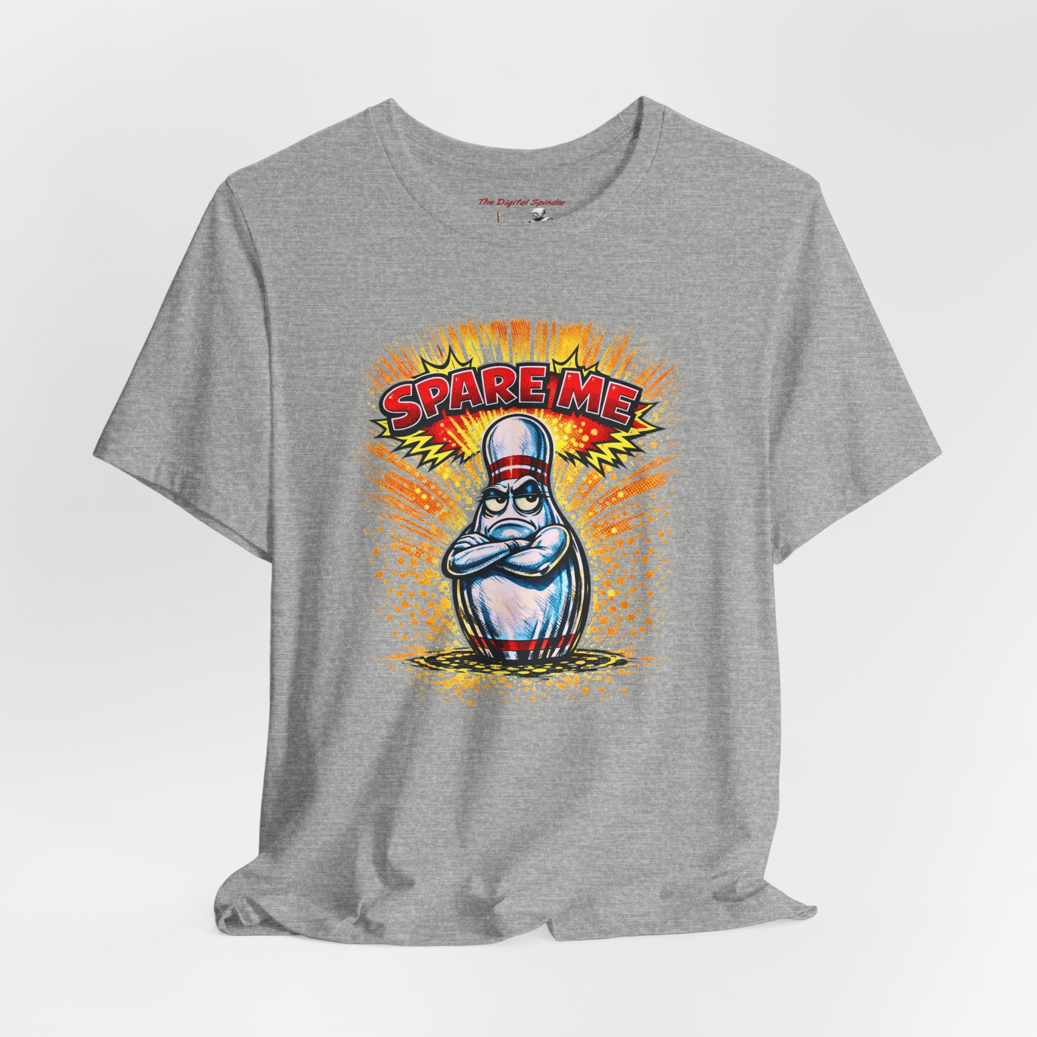 "Spare Me" Bowling Pin Tee