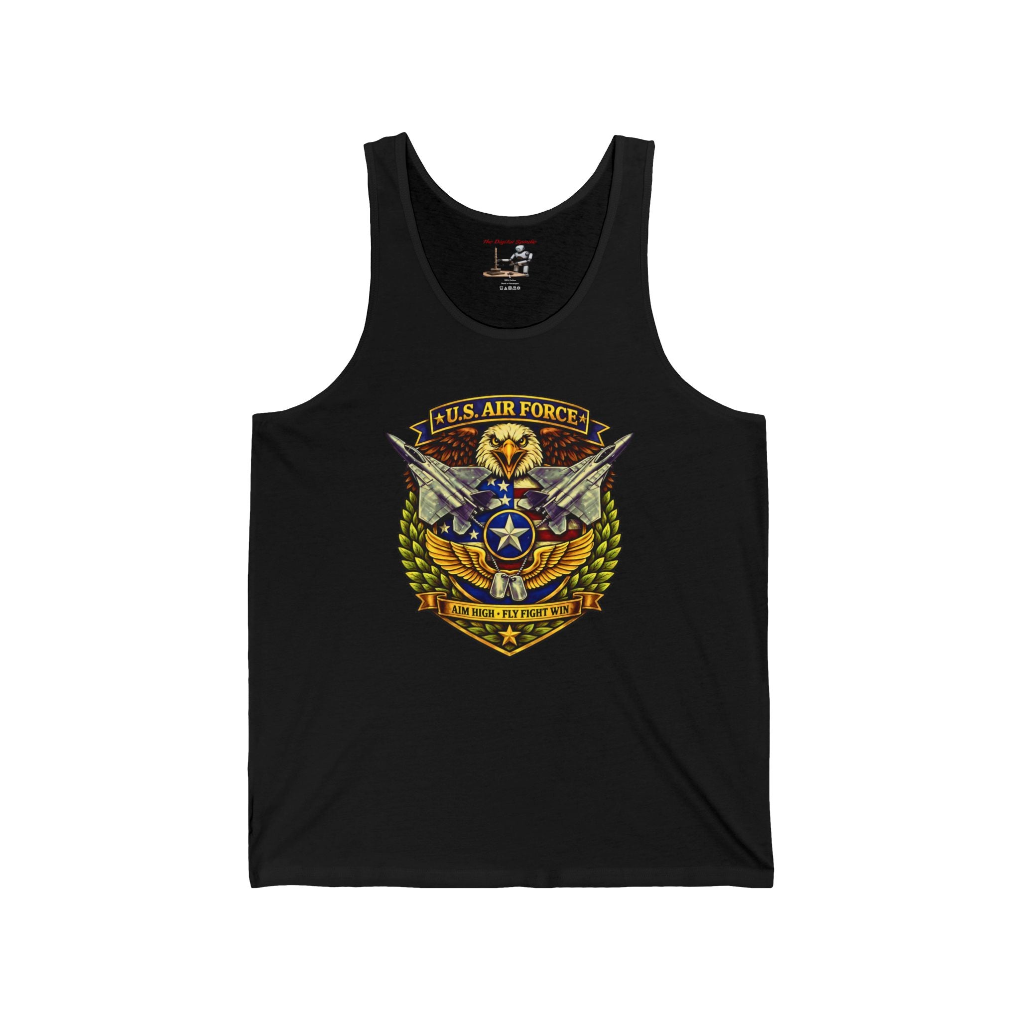 U.S. Air Force Aim High, Fly Fight Win Tank Top