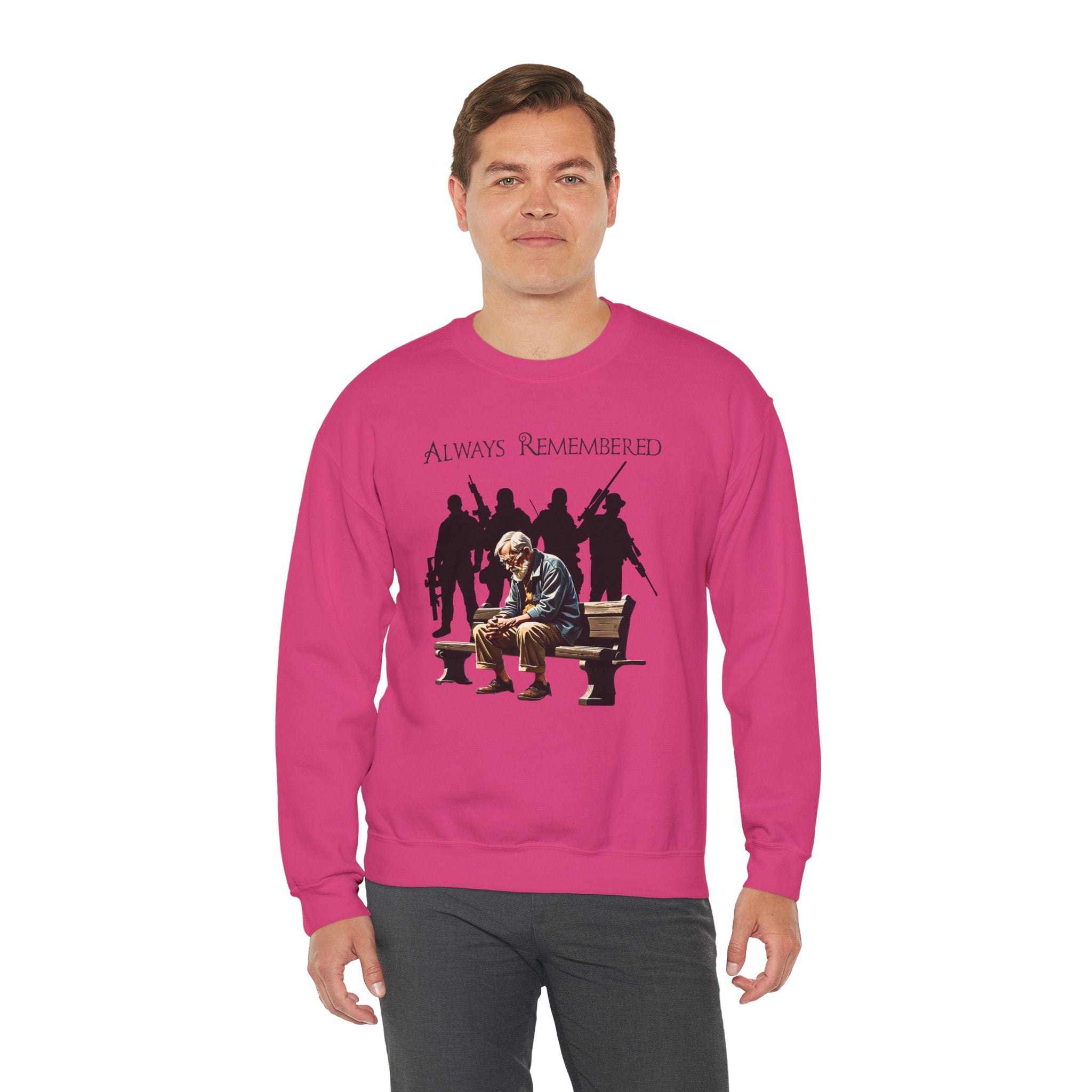 Always Remembered Unisex Heavy Blend™ Crewneck Sweatshirt