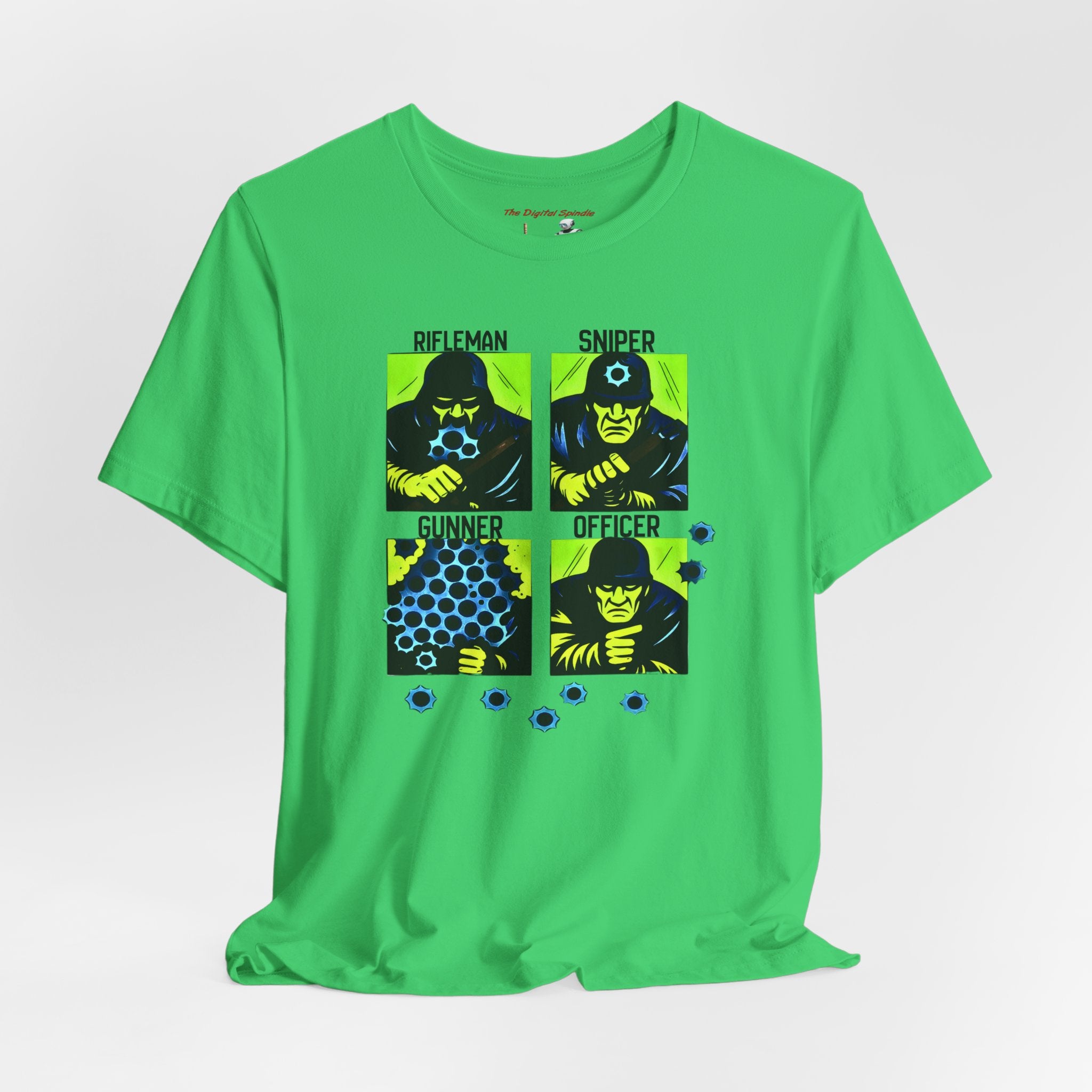 Shooting Range Graphic Tee — Rifleman Sniper Gunner Officer Design
