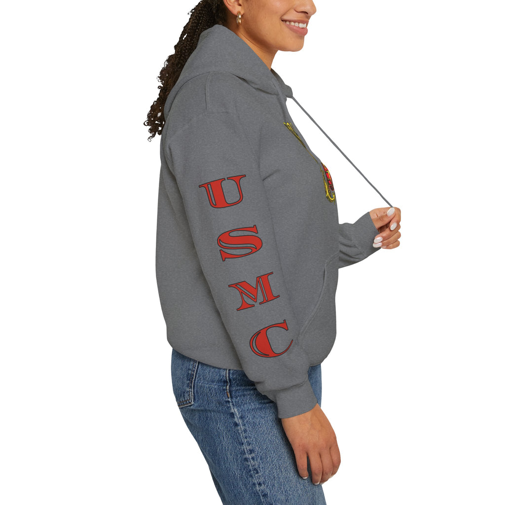 USMC Eagle Globe & Anchor Pullover Hoodie
