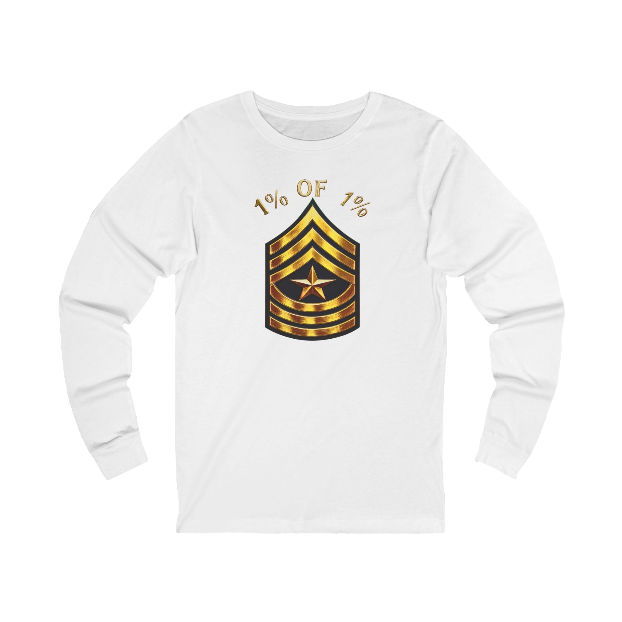 '1% of 1%' Long Sleeve Tee