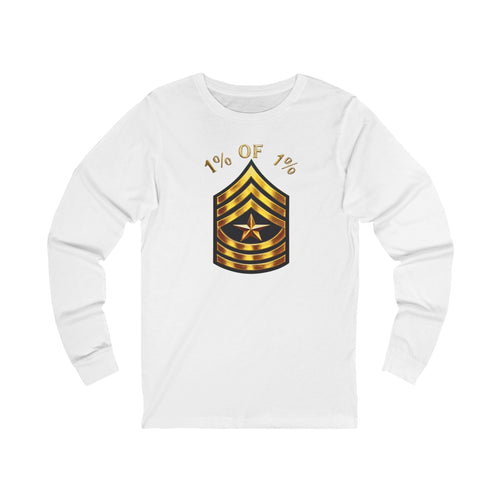 '1% of 1%' Long Sleeve Tee