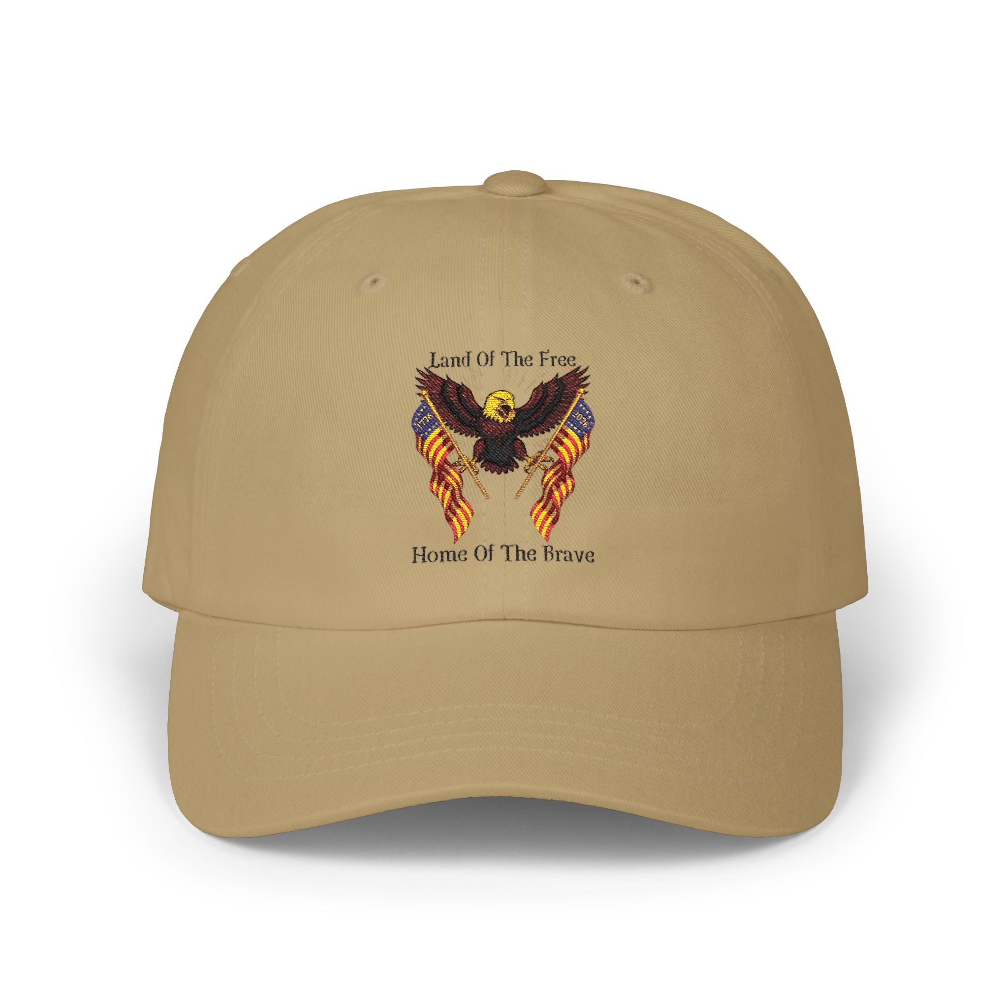 "Land of the Free, Home of the Brave" Dad Cap