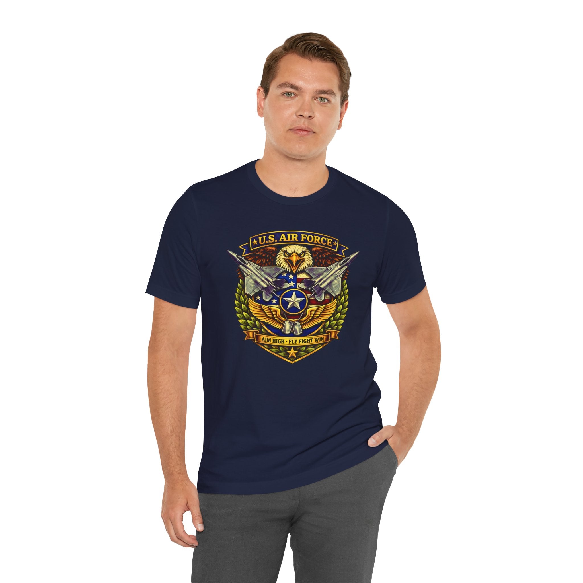 U.S. Air Force 'Aim High, Fly-Fight-Win' T‑Shirt