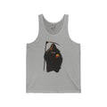 Grim Reaper Graphic Tank – Dark Humor Scythe & Candy Design