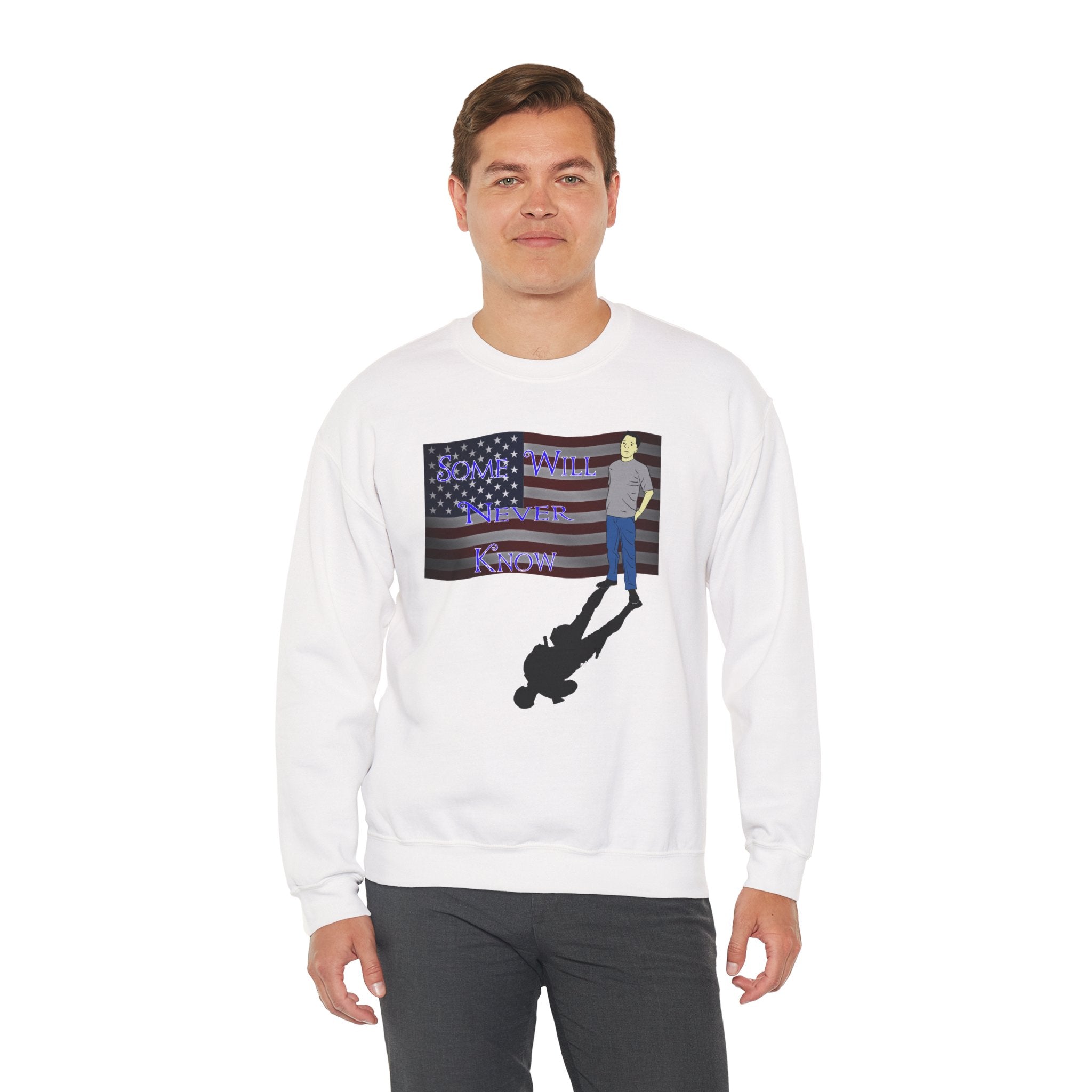 'Some Will Never Know' Crewneck Sweatshirt