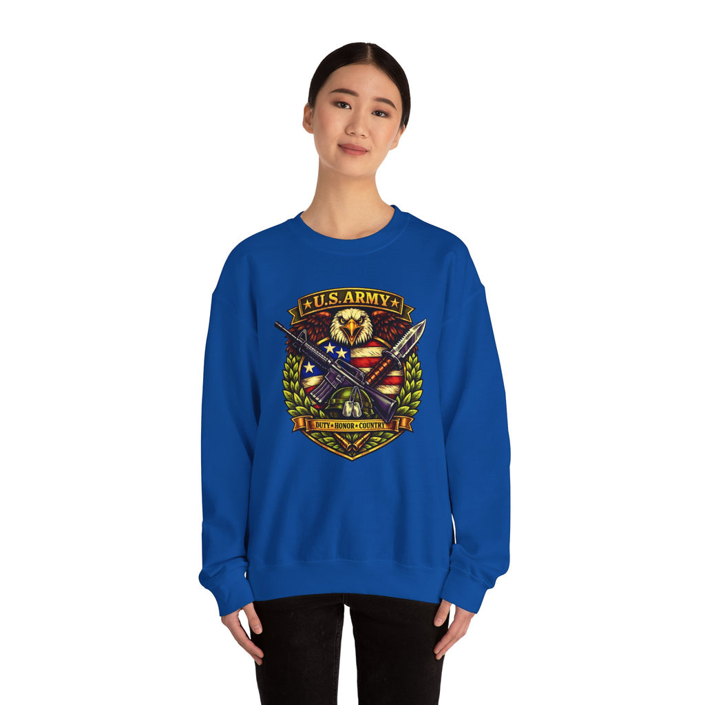 U.S. Army Duty, Honor, Country Crewneck Sweatshirt
