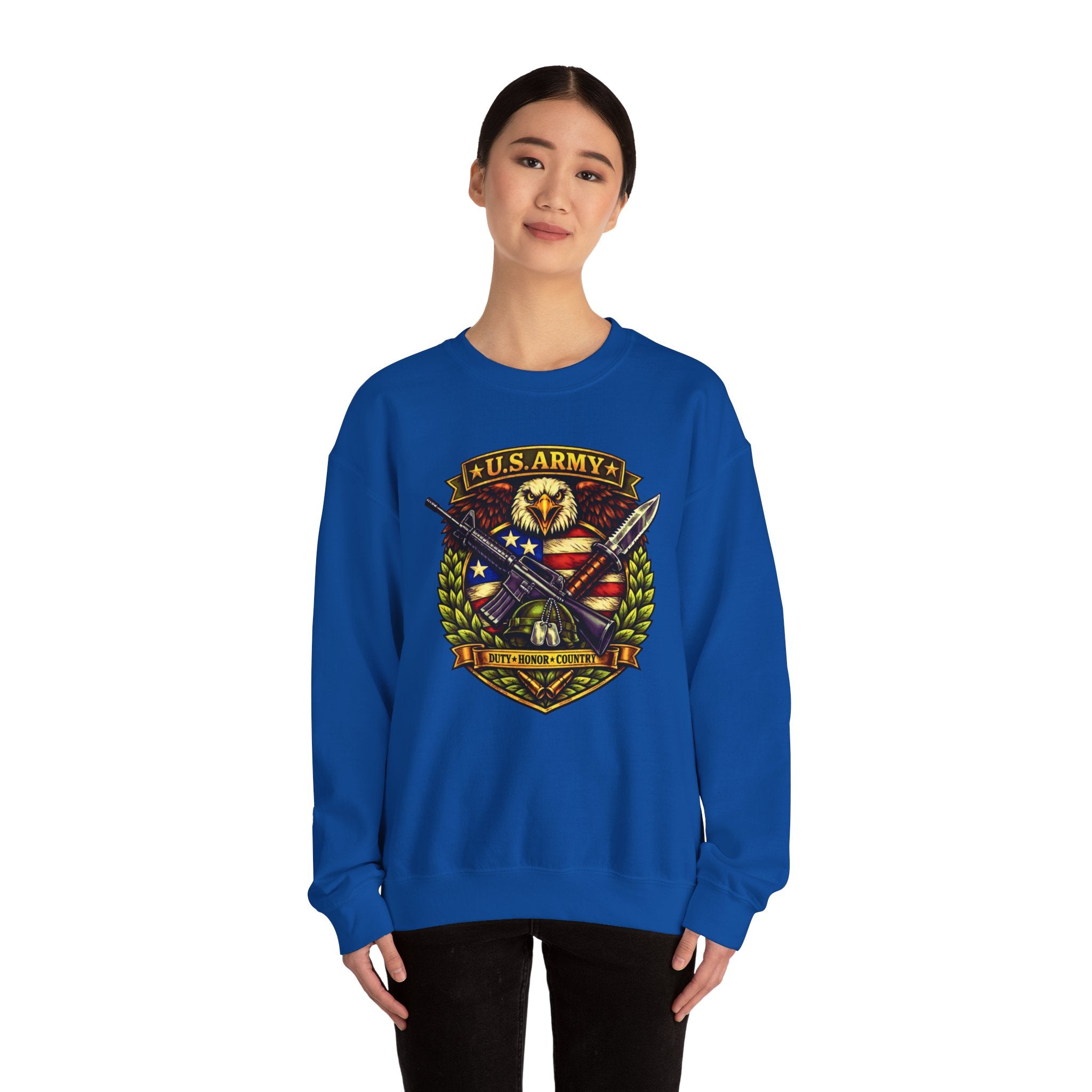 U.S. Army Duty, Honor, Country Crewneck Sweatshirt